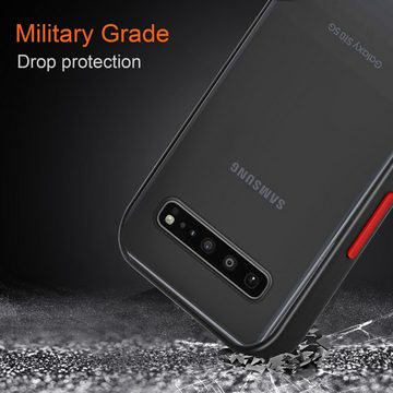 Cadorabo Handyhülle Samsung Galaxy S10 5G Samsung Galaxy S10 5G, Handy Schutzhülle - Hülle - Ultra Slim Hard Cover Case - Bumper