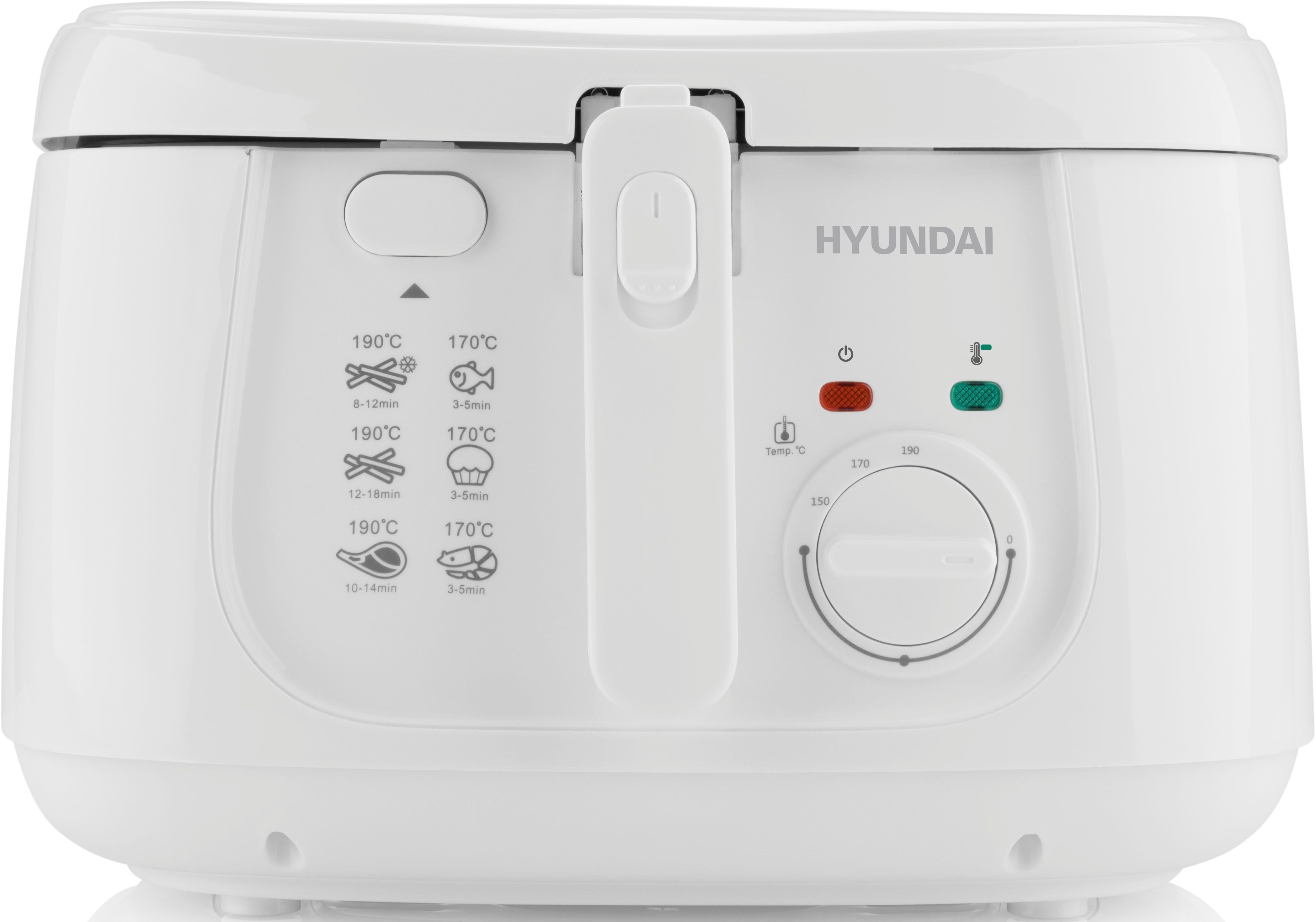 Hyundai Fritteuse HYUDF165, 1800 W