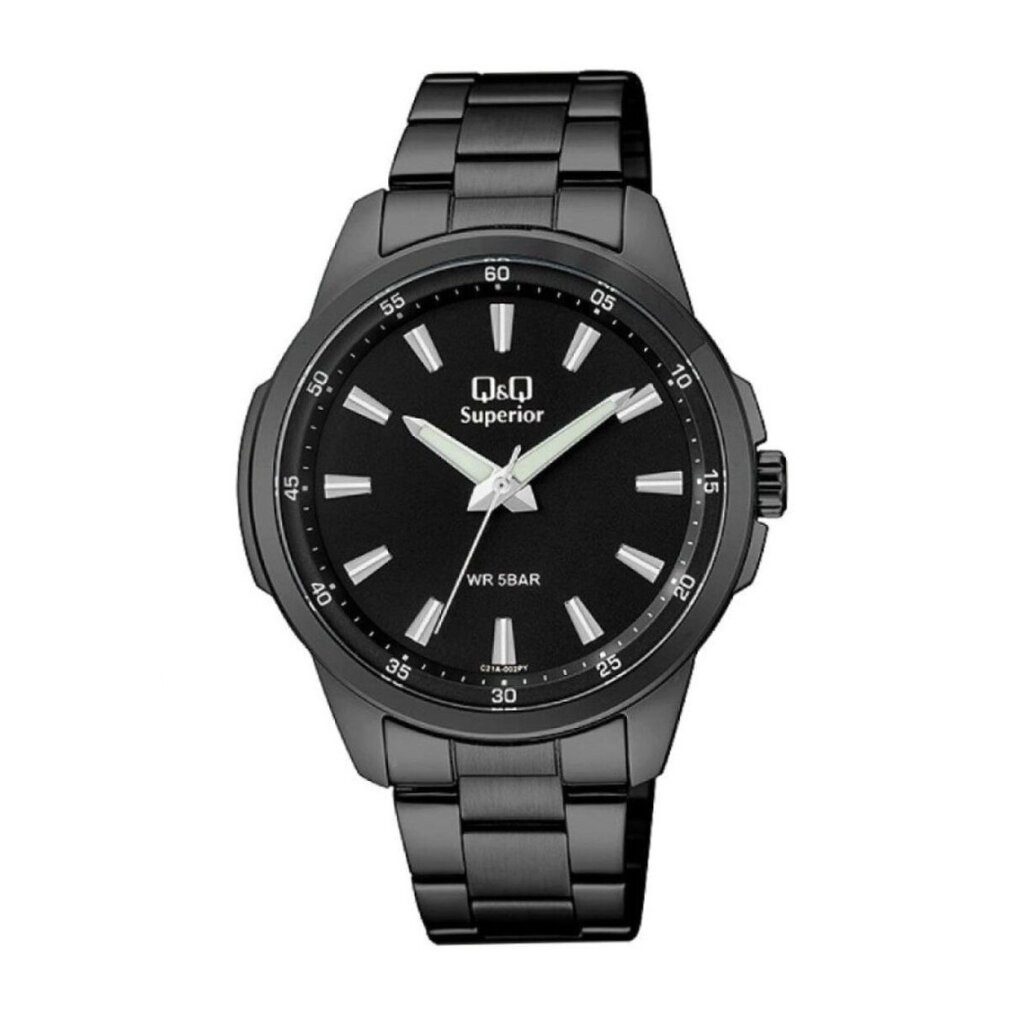 Q&Q Luxusuhr Herrenuhr C21A-002PY