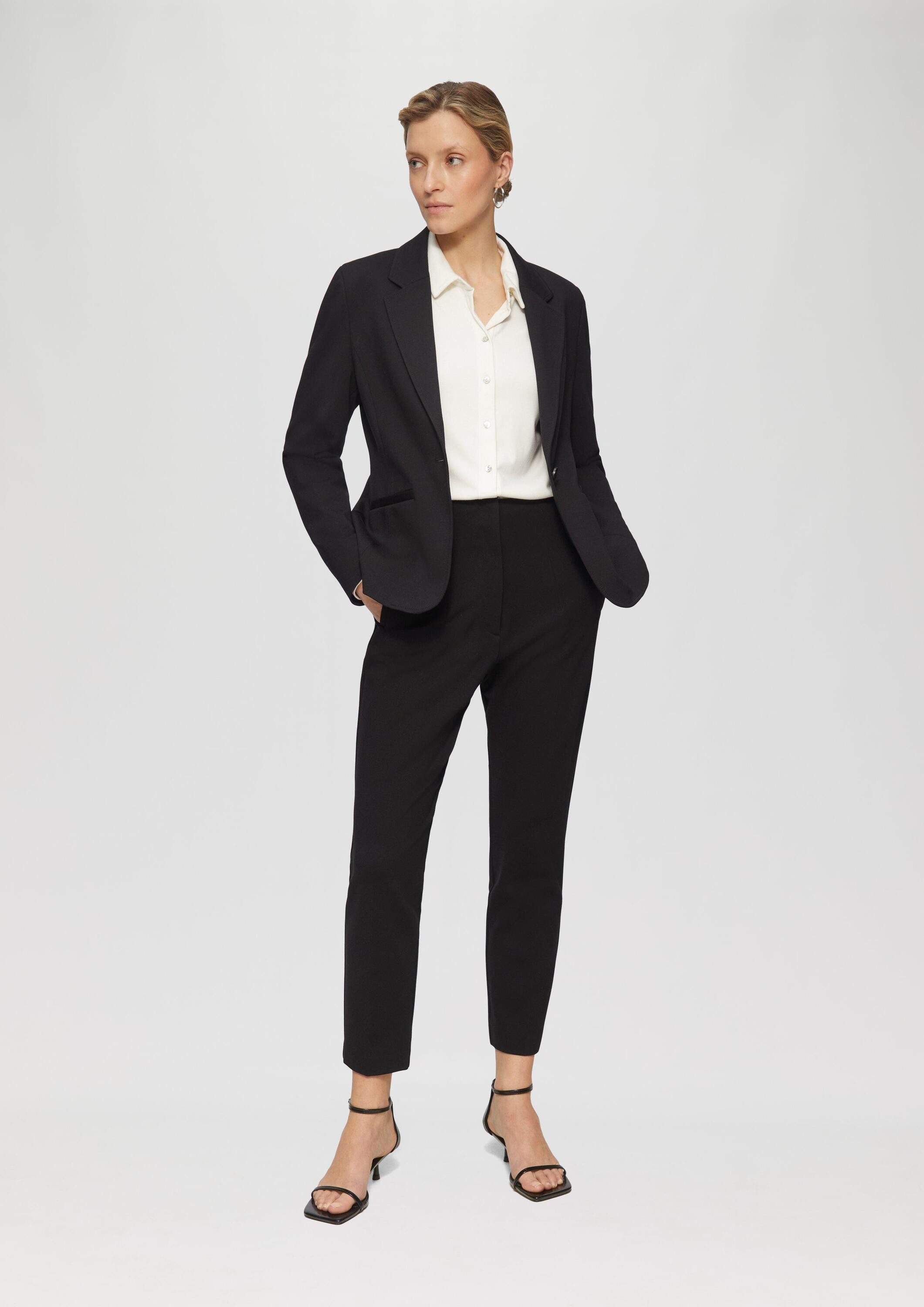 s.Oliver 7/8-Hose Hose Slim: Jerseyhose mit Tapered Leg
