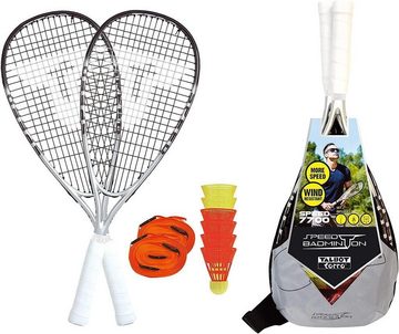 Talbot-Torro Speed-Badmintonschläger Speed-Badminton Set Speed 7700 + Court Line