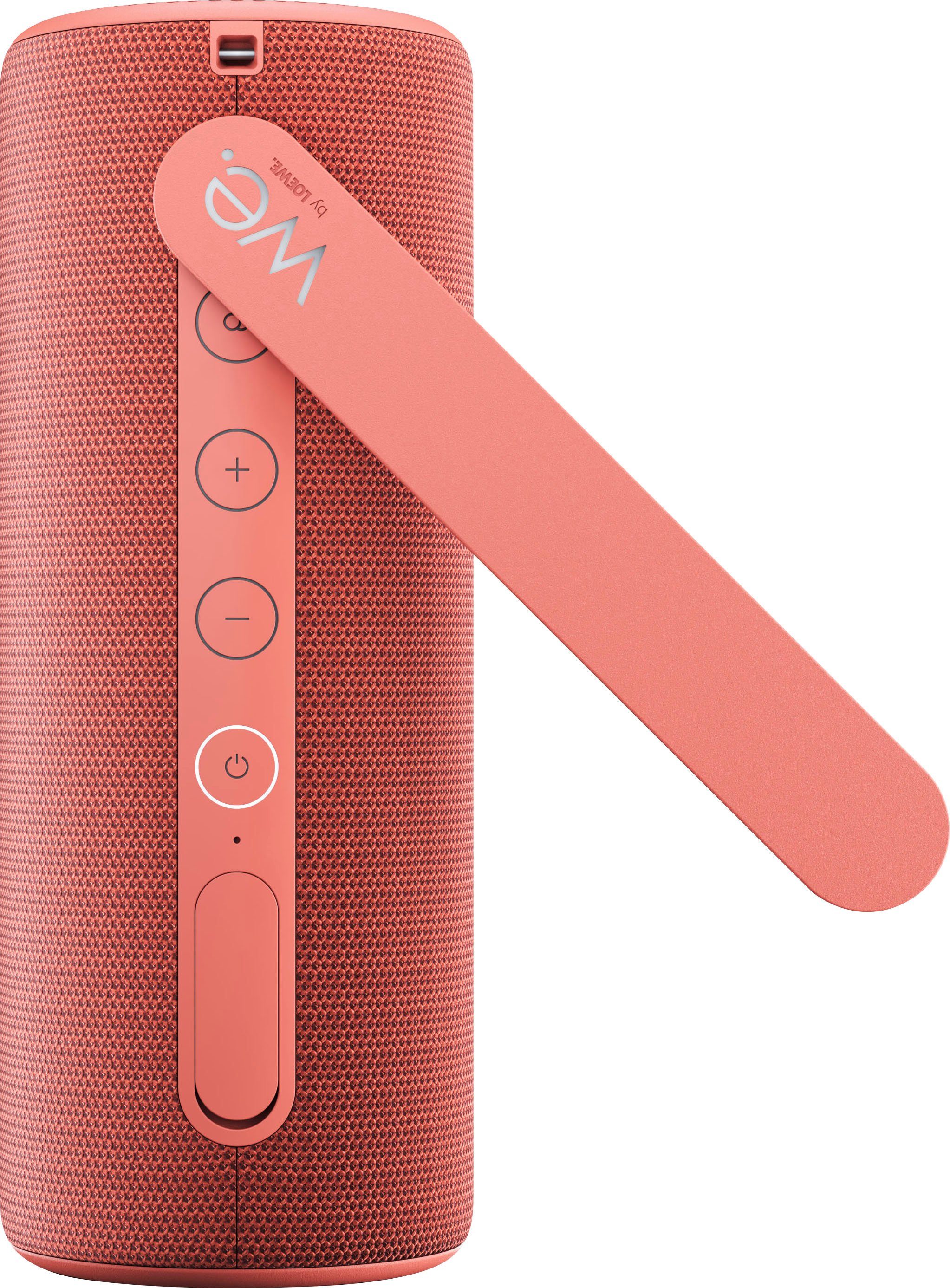 We. By Loewe 1 Coral 40 Bluetooth, Portabler- rot (A2DP W) HEAR We. Bluetooth-Lautsprecher AVRCP Bluetooth