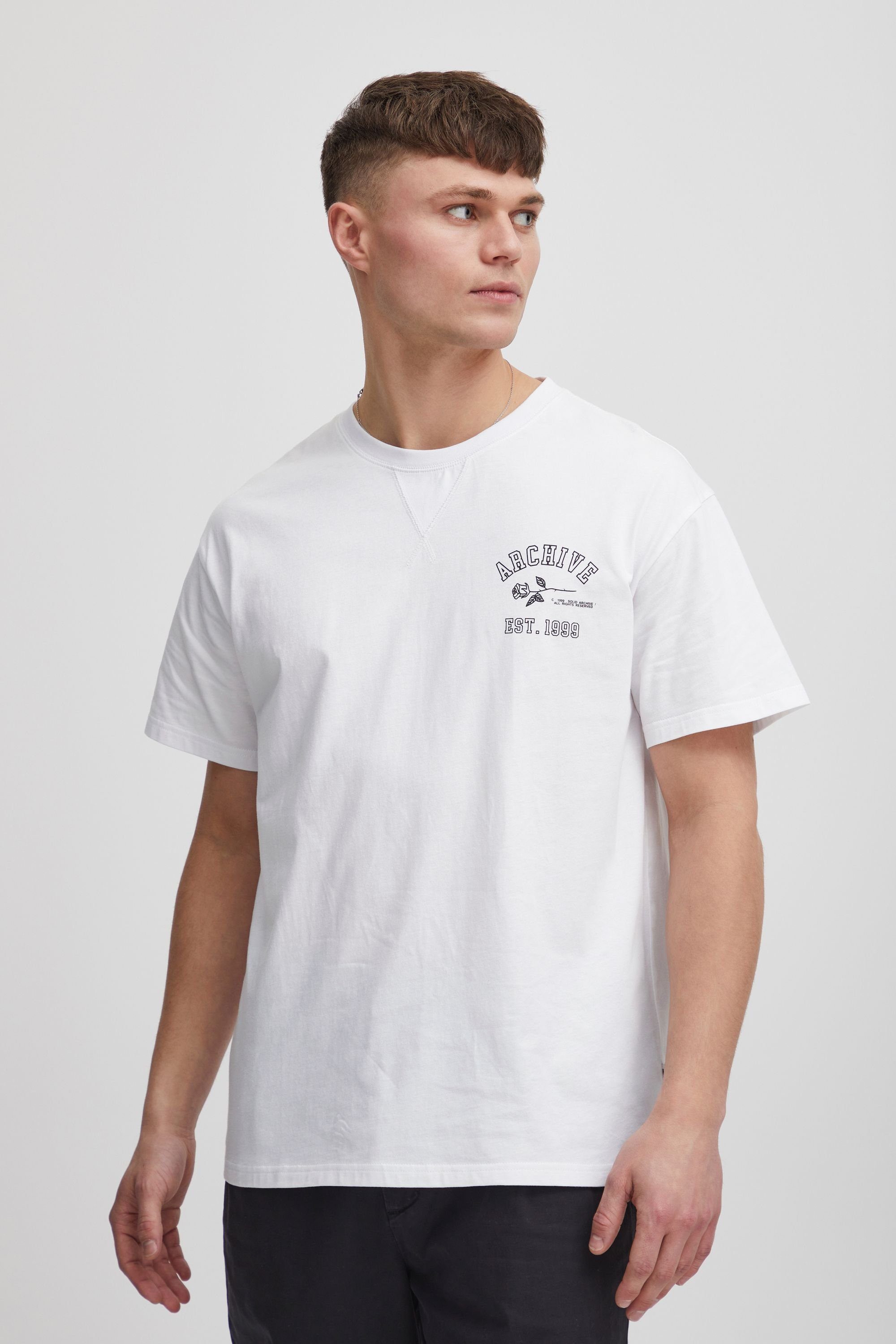 !Solid T-Shirt SDGeert - 21107867 WHITE (110601) | T-Shirts