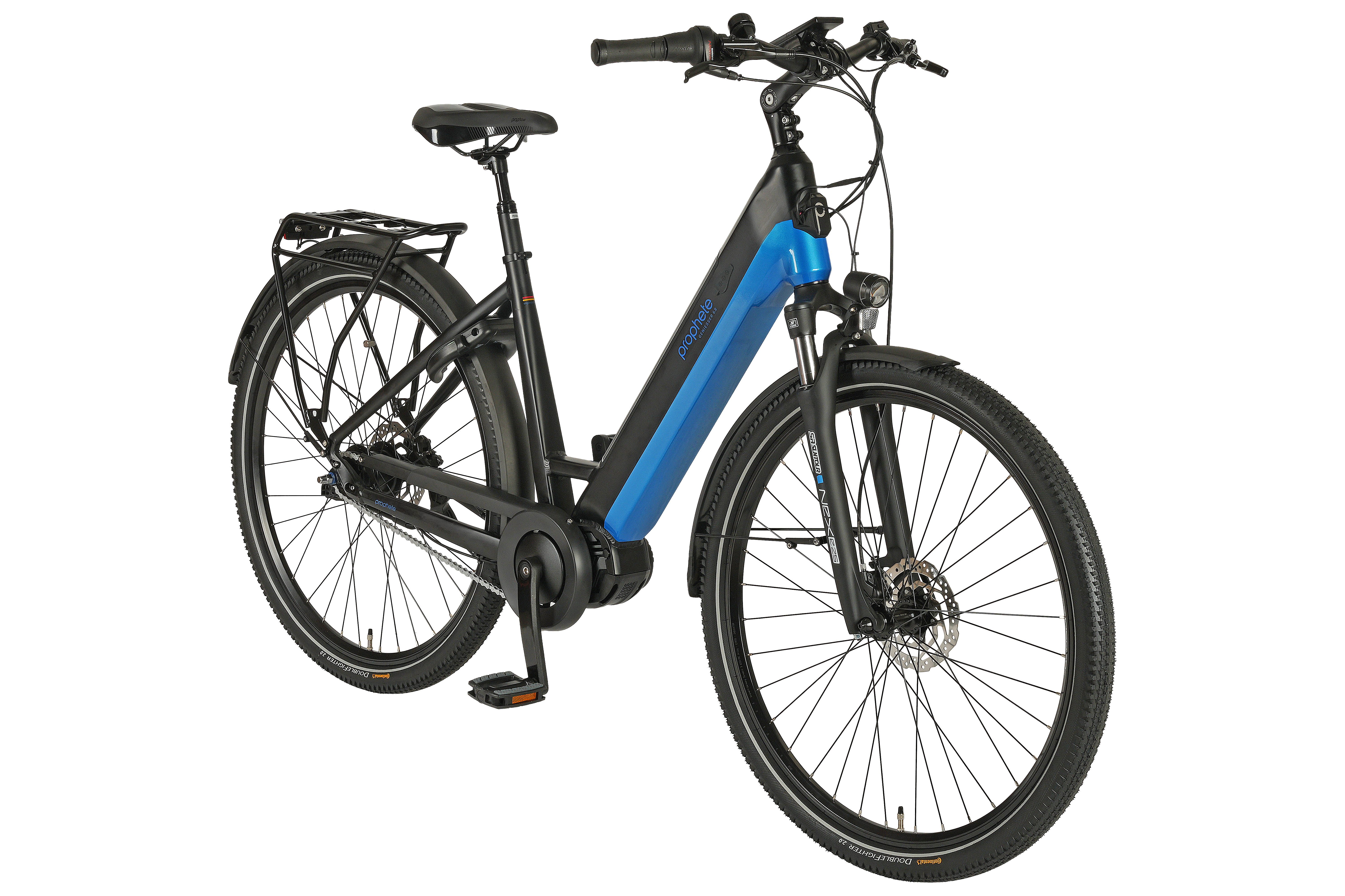 Prophete E-Bike Cityrad Geniesser 6.8, 7 Gang Shimano Nexus Schaltwerk, Nabenschaltung, Mittelmotor, 720 Wh