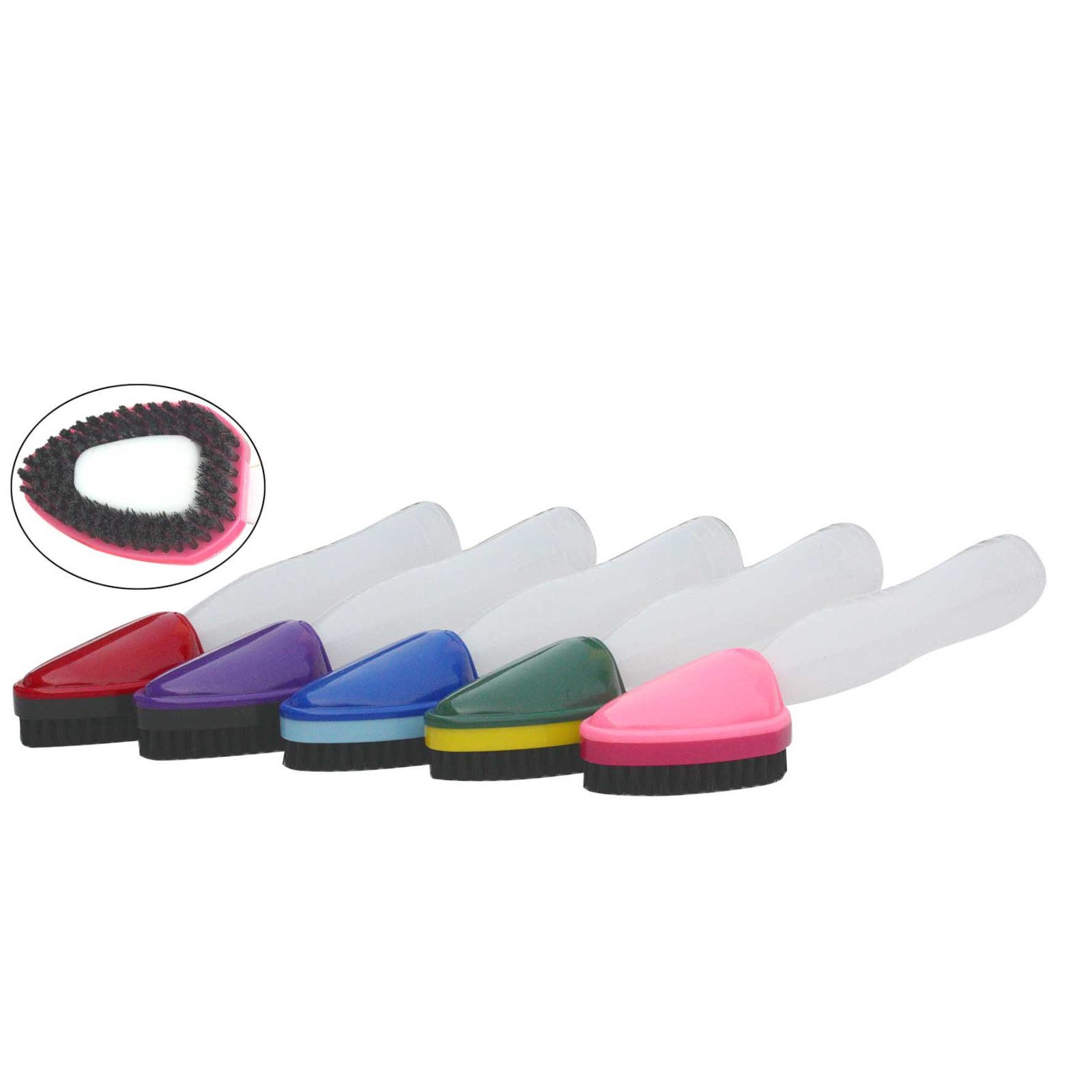 electra gmbh Pferdebürste Shampoonierbürste für Pferde - 1 Stück, Farbsortiert