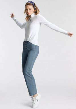 AJC Ankle-Jeans in ausgestellter Bootcut-Form in knöchelfreier Длина