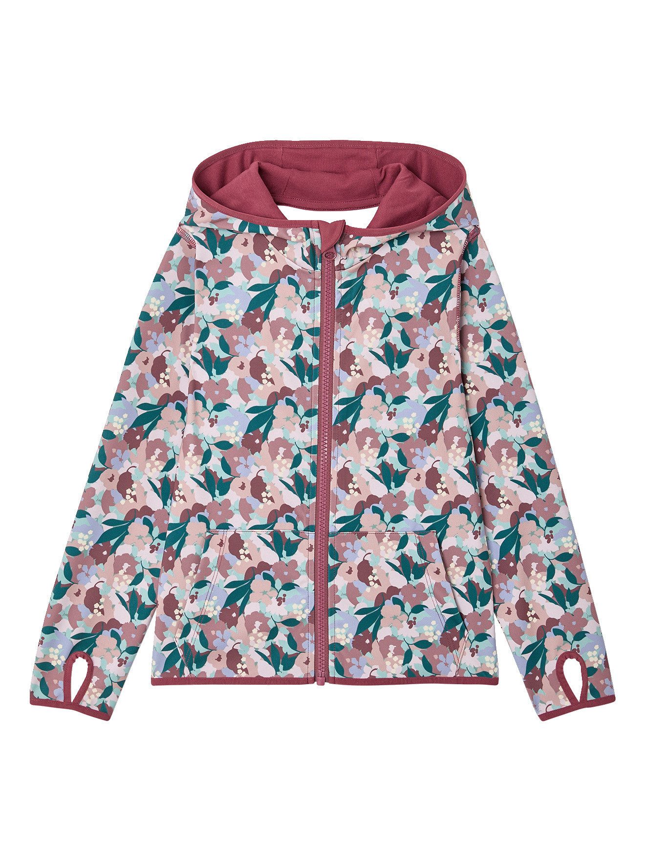 Sweatjacke Mädchen Sportjacke, Kapuze