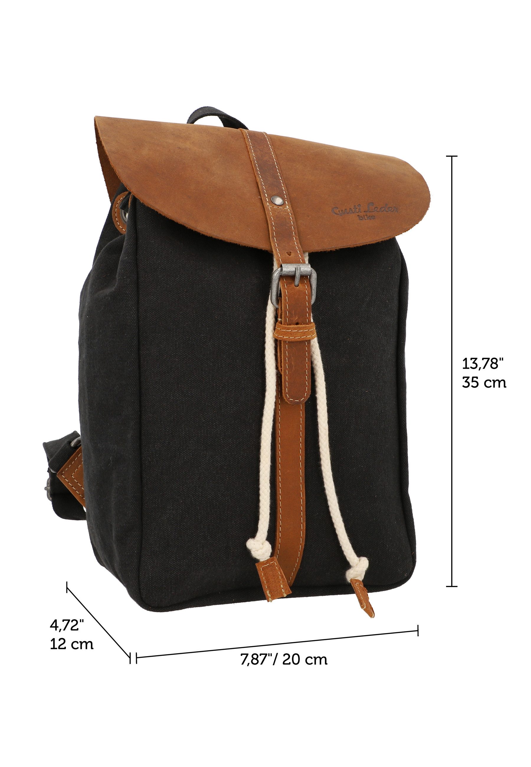 Gusti Leder Fahrradtasche Gusti Leder Lenkertasche Camille D. – Bild 5 von 5
