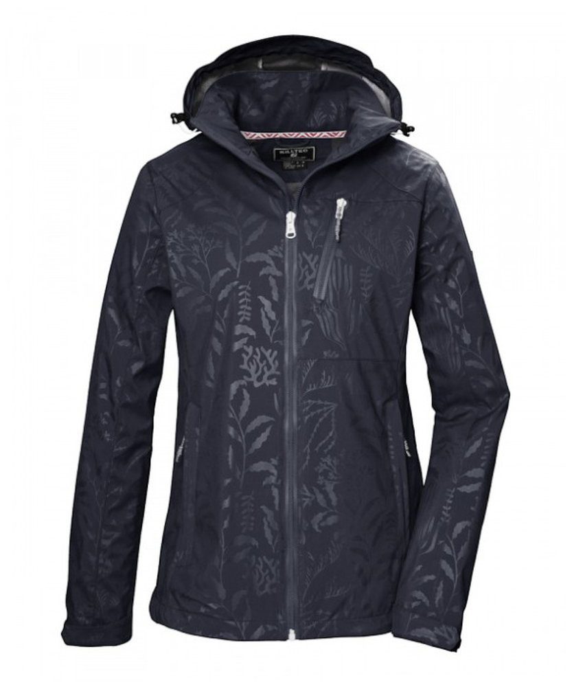 Killtec Softshelljacke KOS 122 (mit abzippbarer Kapuze, winddicht, wasserabweisend) nachtblau