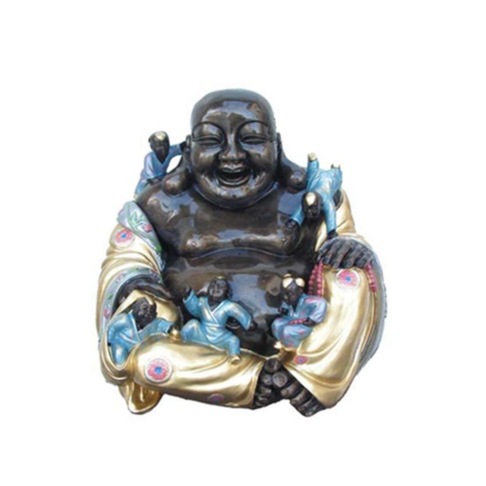 Xlmoebel Buddhafigur Deko Figur Statue Skulptur 43 cm Religion Buddha Design, Made in Europa