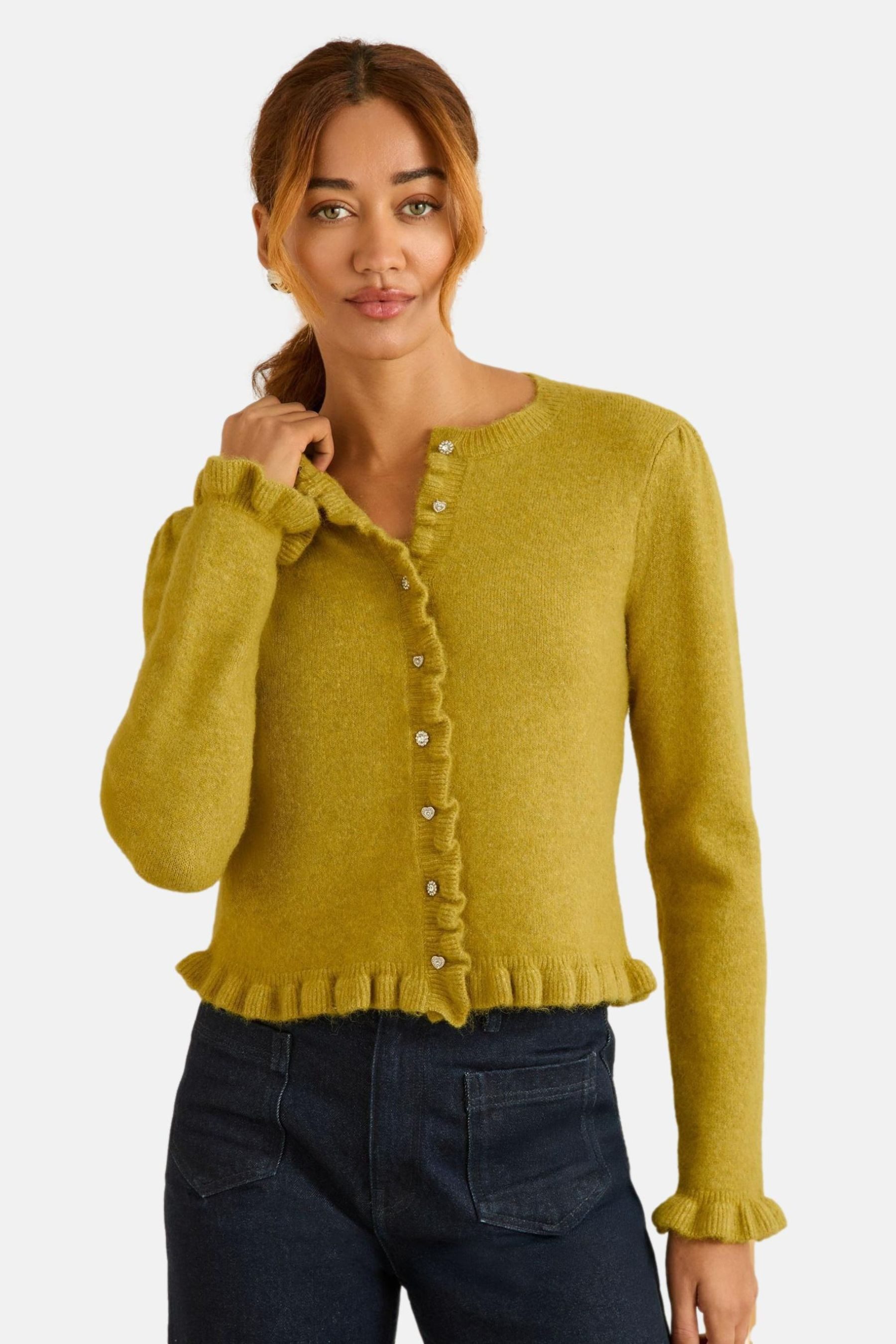 Love & Roses Strickjacke Love & Roses Strickjacke (1-tlg)