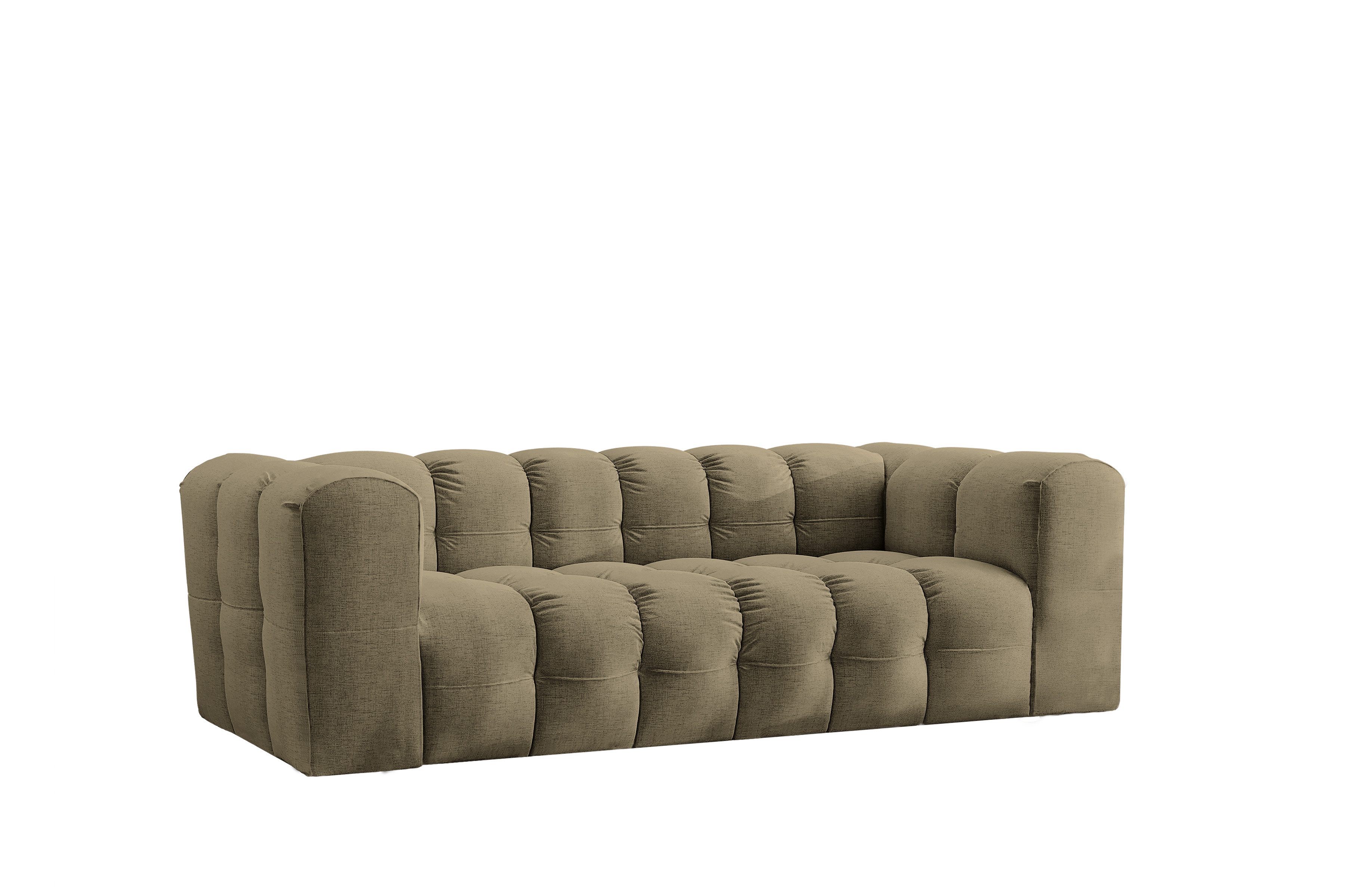 Kaiser Möbel 3-Sitzer Sofa BALOO, stoff Moly und Arena, modern, pflegeleichter Chenille-Stoff, Water-Repellent-Technologie