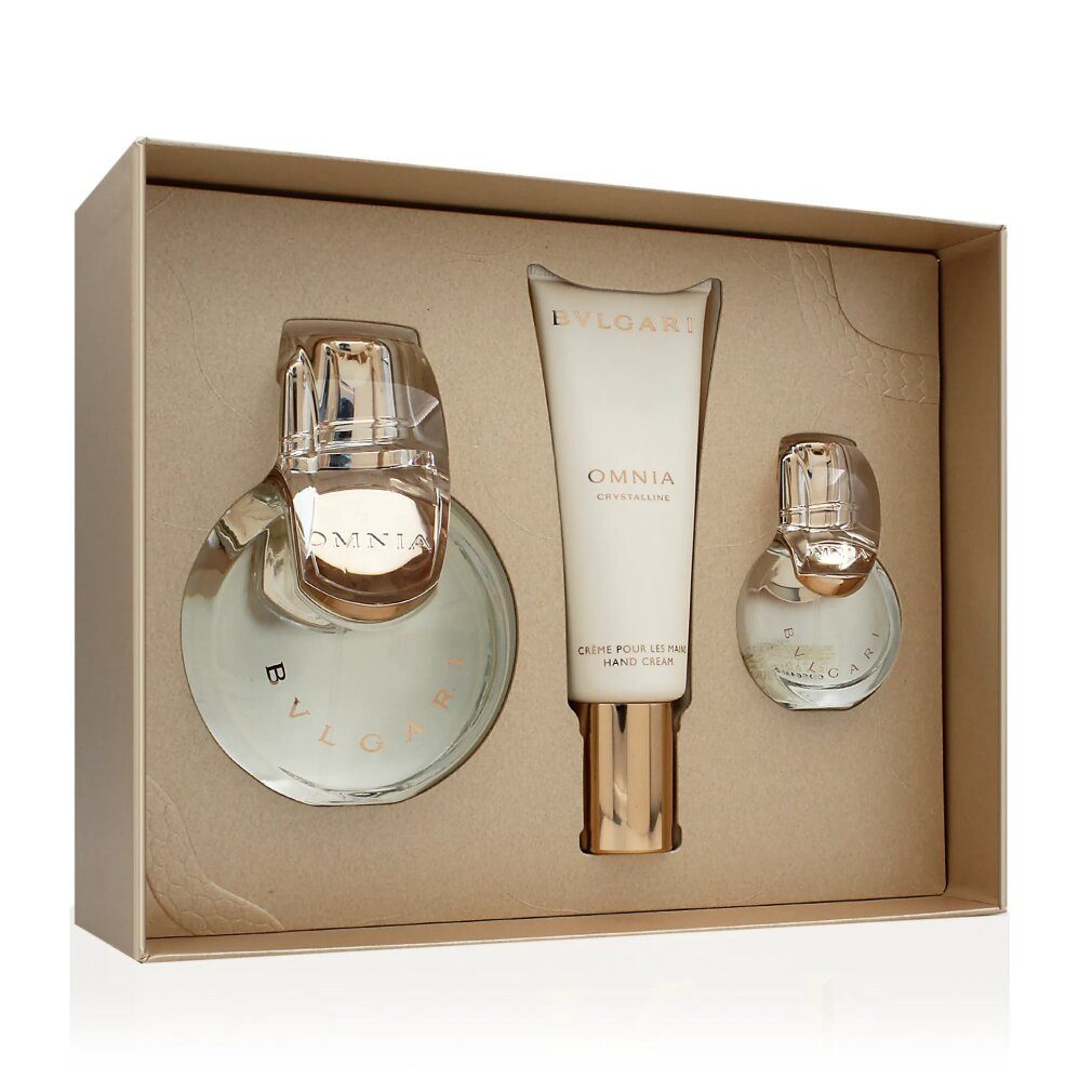 BVLGARI Eau de Toilette Omnia Crystalline Gift Set EDT + EDT + Handcream