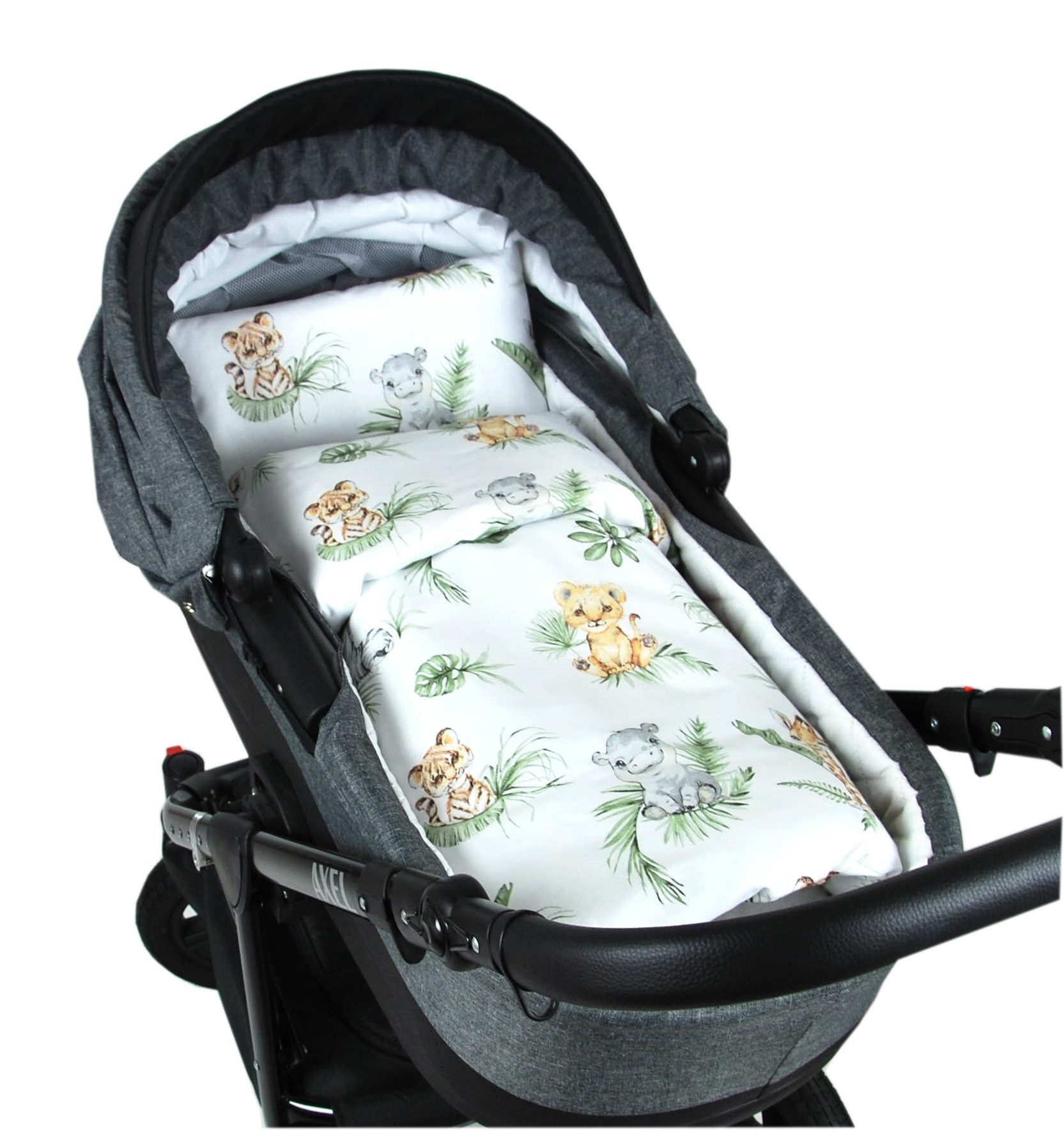 Babybettbezug BABYLUX 2tlg.Set BEZUG Kinderwagen Bettbezug Bettwäsche Wiege 60x78 cm