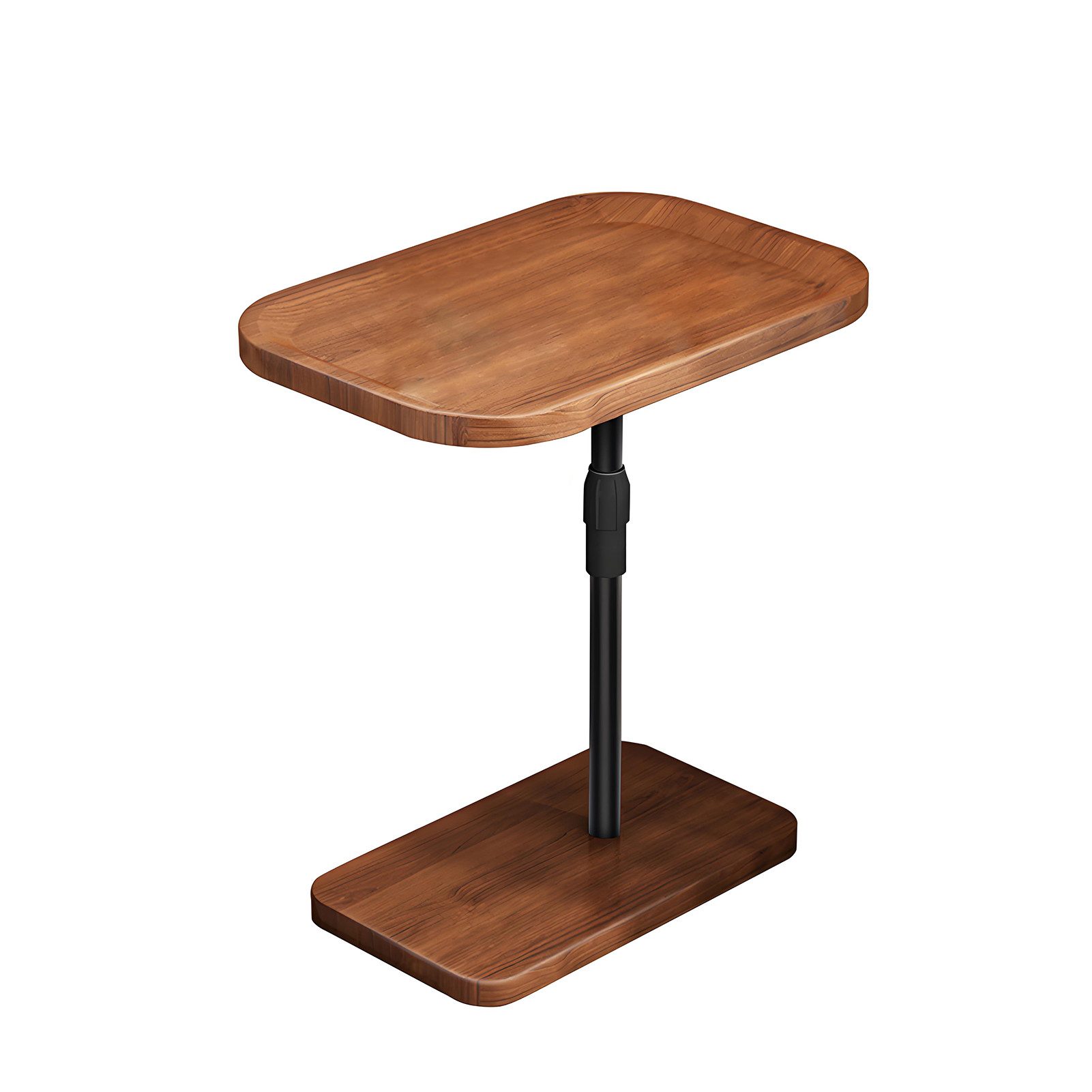 Beistelltisch Couchtisch, Höhenverstellbarer Beistelltisch 46x30x60-90cm für Couch