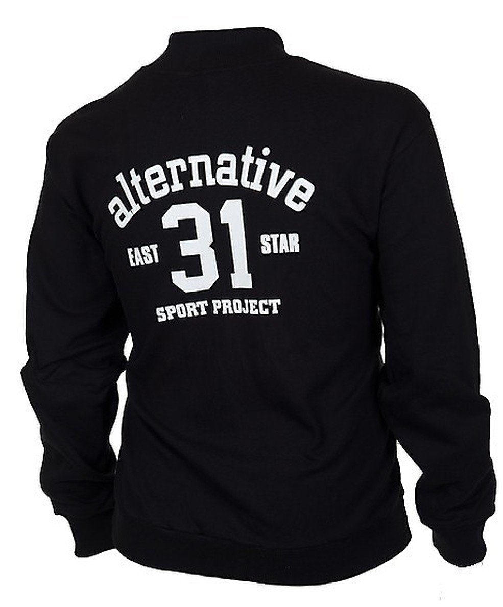 Dave's Sweatjacke DAVE´S Sweatjacke Übergröße schwarz günstig online kaufen