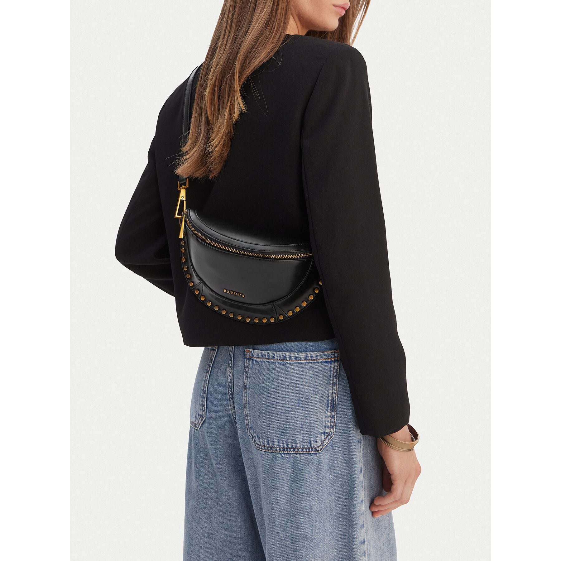 Badura Umhängetasche Badura Damen Tasche Schwarz