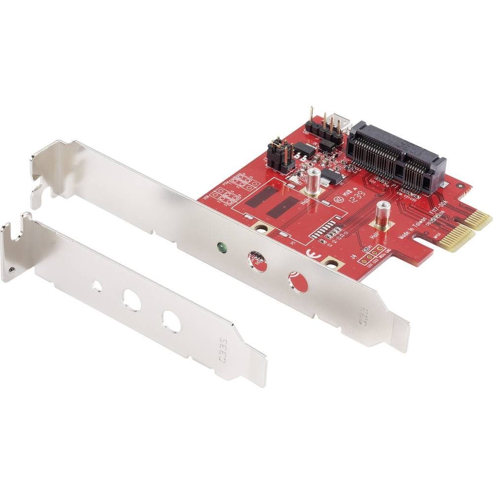 Renkforce Mini PCIe auf PCIe Adapter Modulkarte, inkl. Low-Profile Slotblech