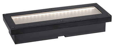 Paulmann LED Einbauleuchte Solar Bodeneinbauleuchte Domenic IP67 3000K 0,12lm Schwarz, LED fest integriert, Warmweiß