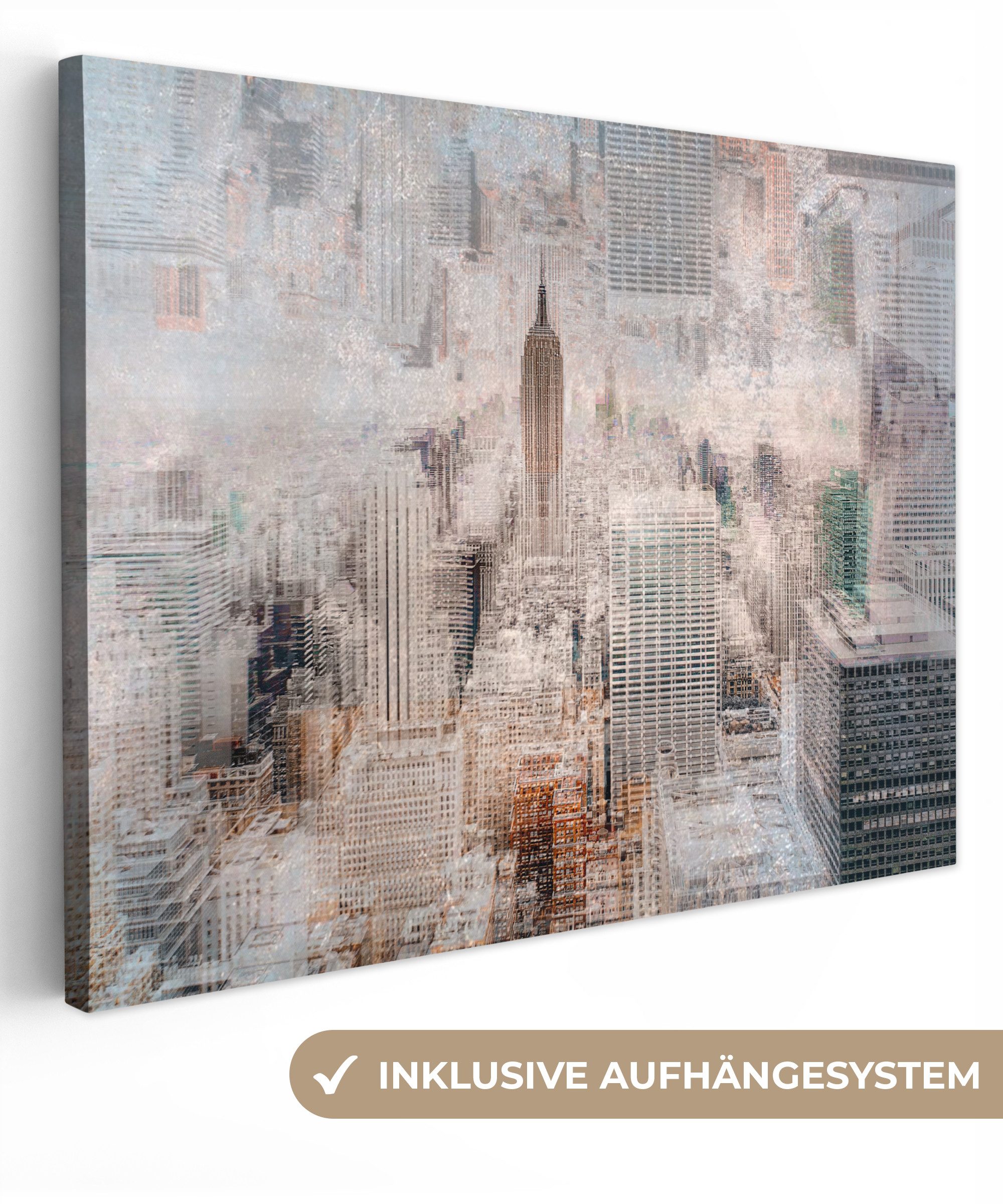 OneMillionCanvasses® Leinwandbild New York - Stadt günstig online kaufen