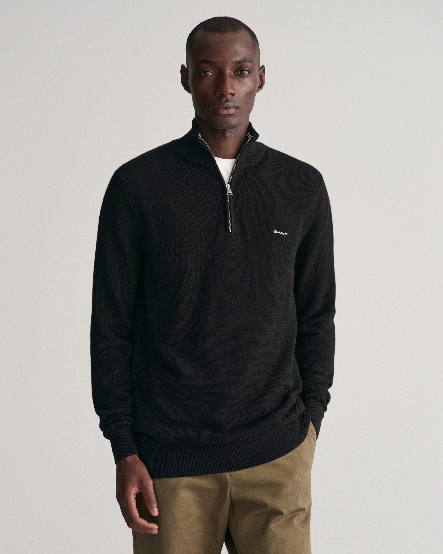 Gant Troyer COTTON PIQUE HALF ZIP günstig online kaufen