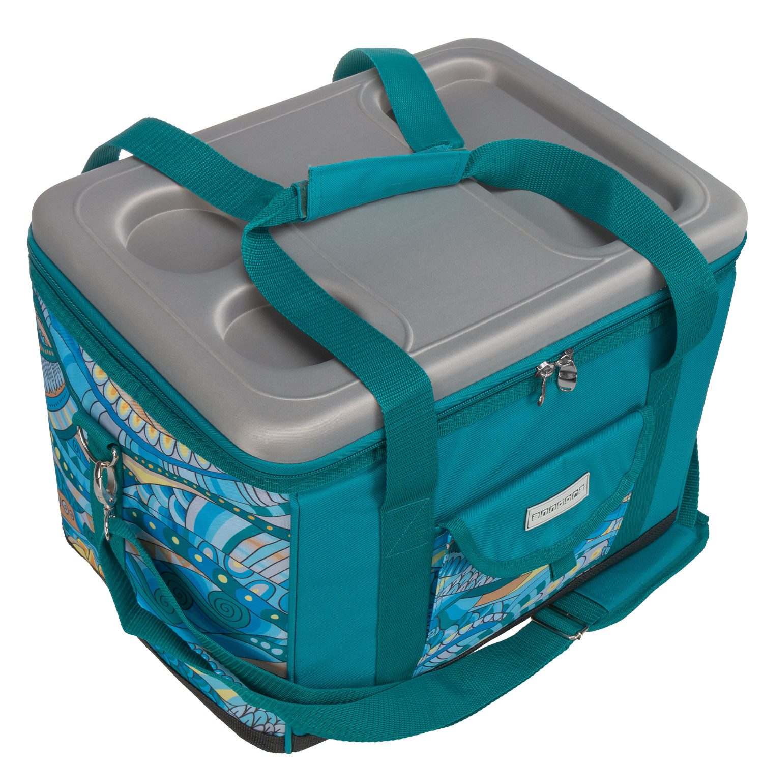anndora Kühltasche 40 Liter Picknicktasche, 40 l, Zweiwege-Reißverschluss - wasserdichtes verschweißtes Innenfutter – Bild 4 von 5