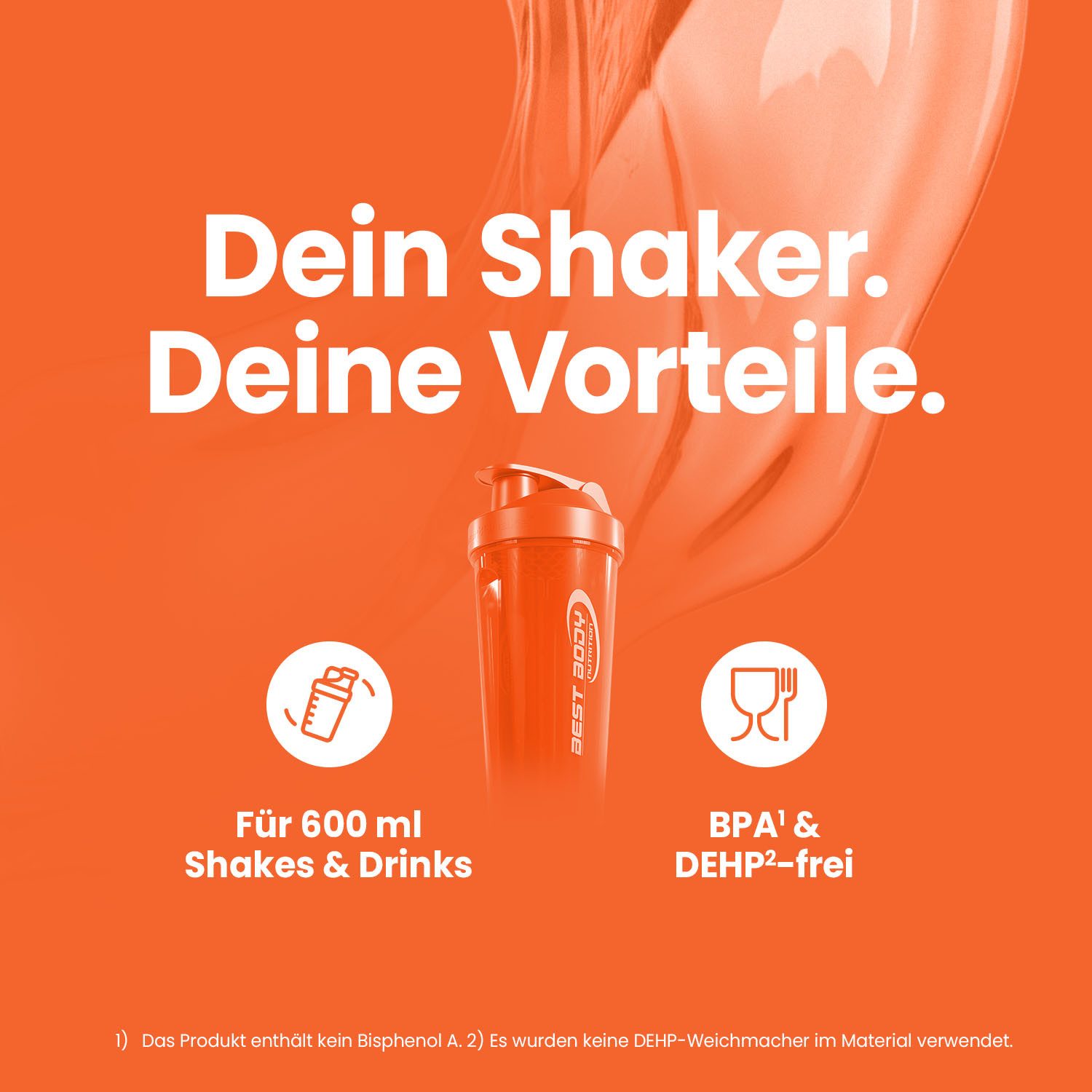 Best Body Nutrition Protein Shaker Eiweiß Shaker - Design Best Body Nutrition