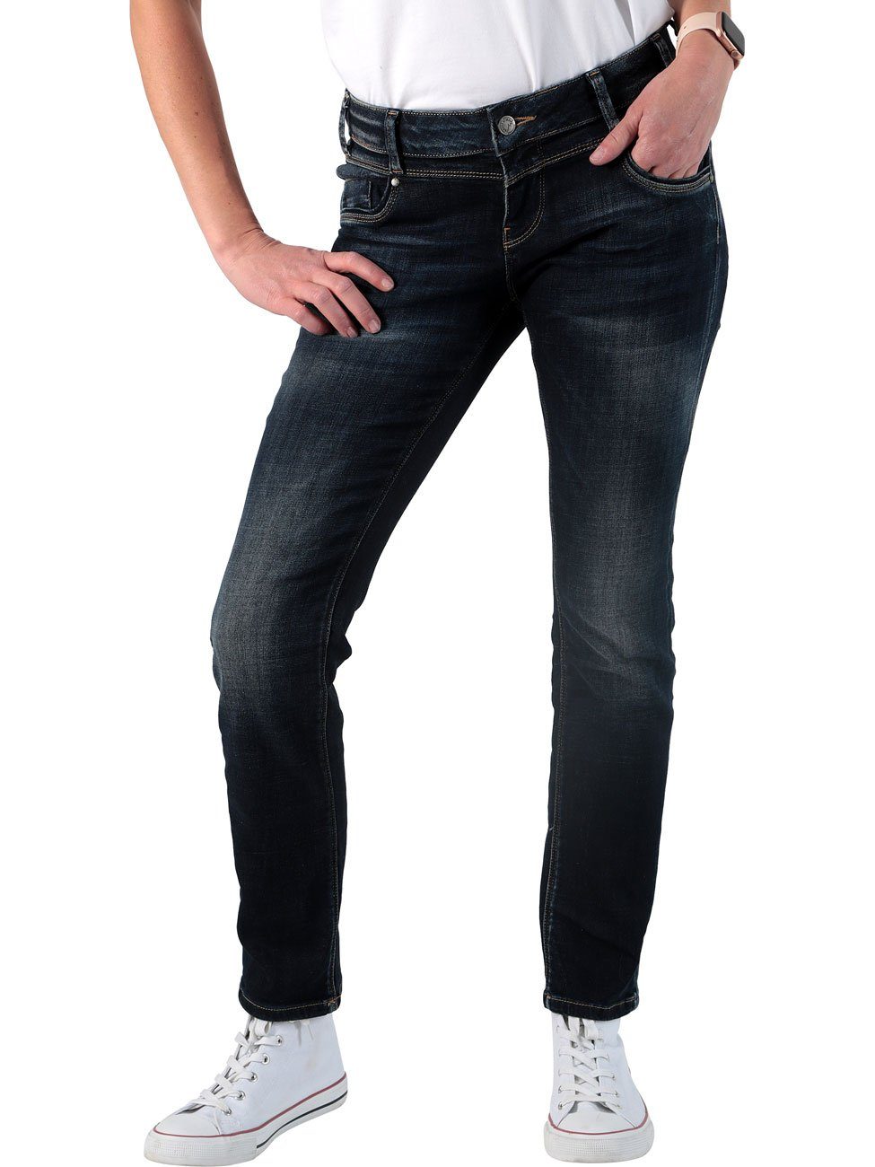 Miracle of Denim Straight-Jeans Rea Jeanshose mit Stretch