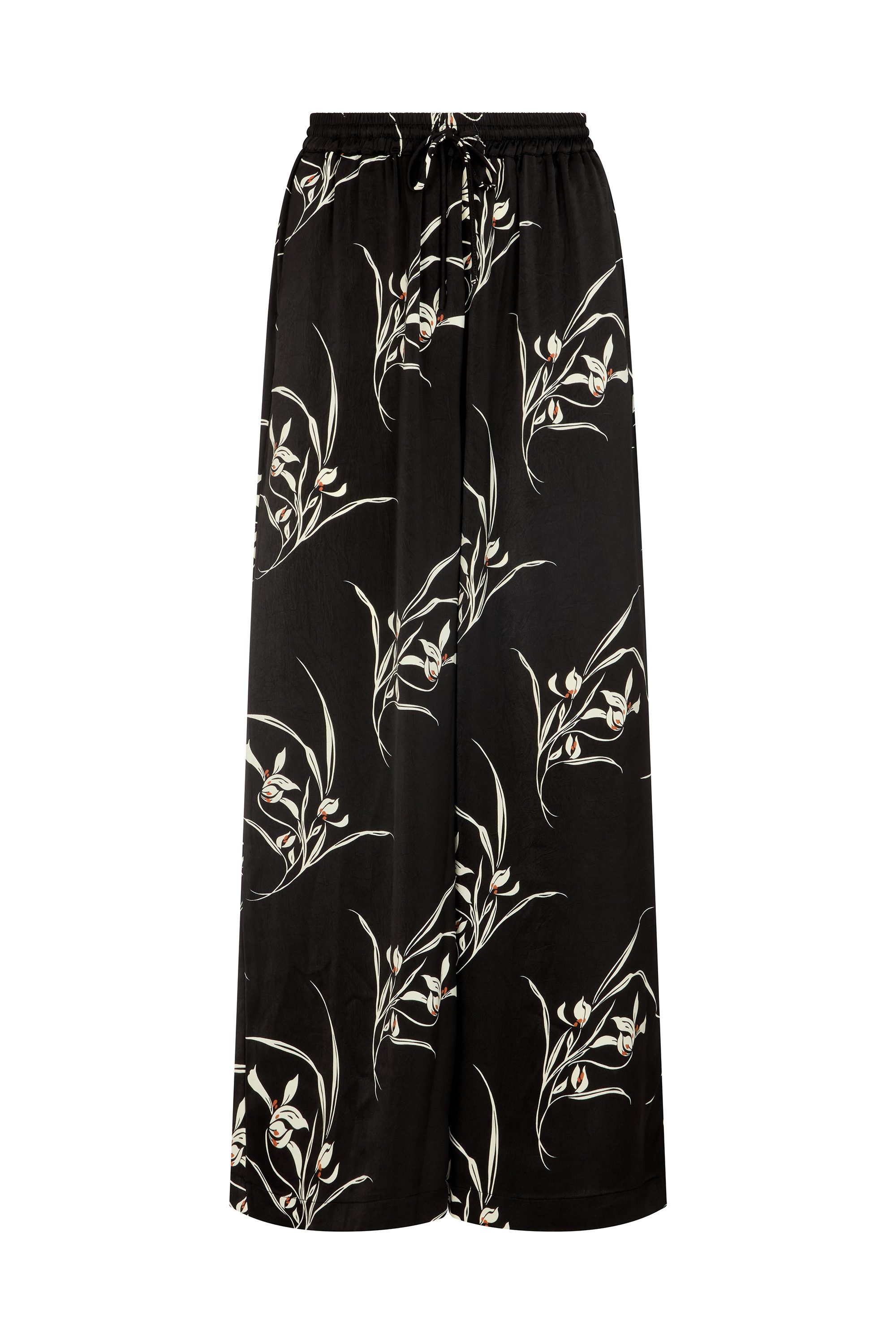 Lily and Lionel Jerseyhose Lillibet Wide Leg Large Floral Print Trouser Damen