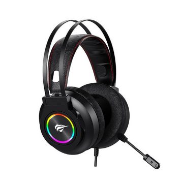 COFI 1453 Gaming Headphones RGB mit Mikrofon, 3,5-mm-Klinkenstecker Schwarz Gaming-Headset