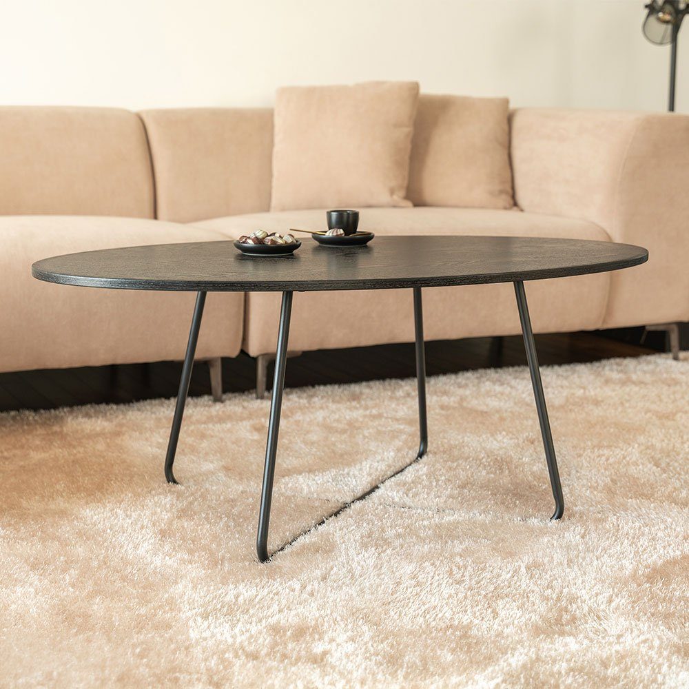 HOME DELUXE Couchtisch Oval NOVARIS, 110 günstig online kaufen