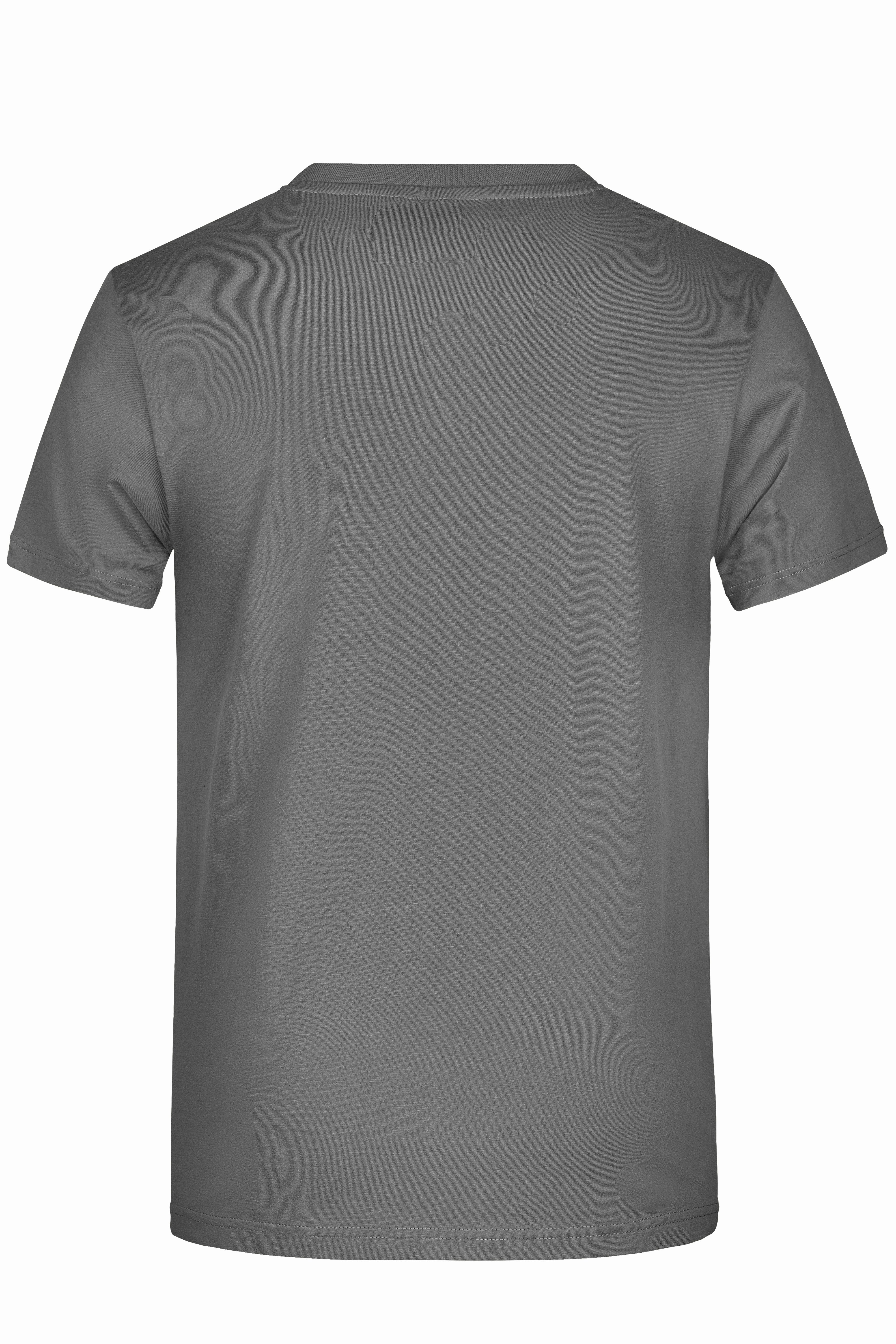 James & Nicholson T-Shirt 5er-Pack Klassisches Herren T-Shirt in Single-Jersey-Qualität JN797 (Spar-Set, 5er-Pack) Single Jersey Basic Shirt – Bild 2 von 5