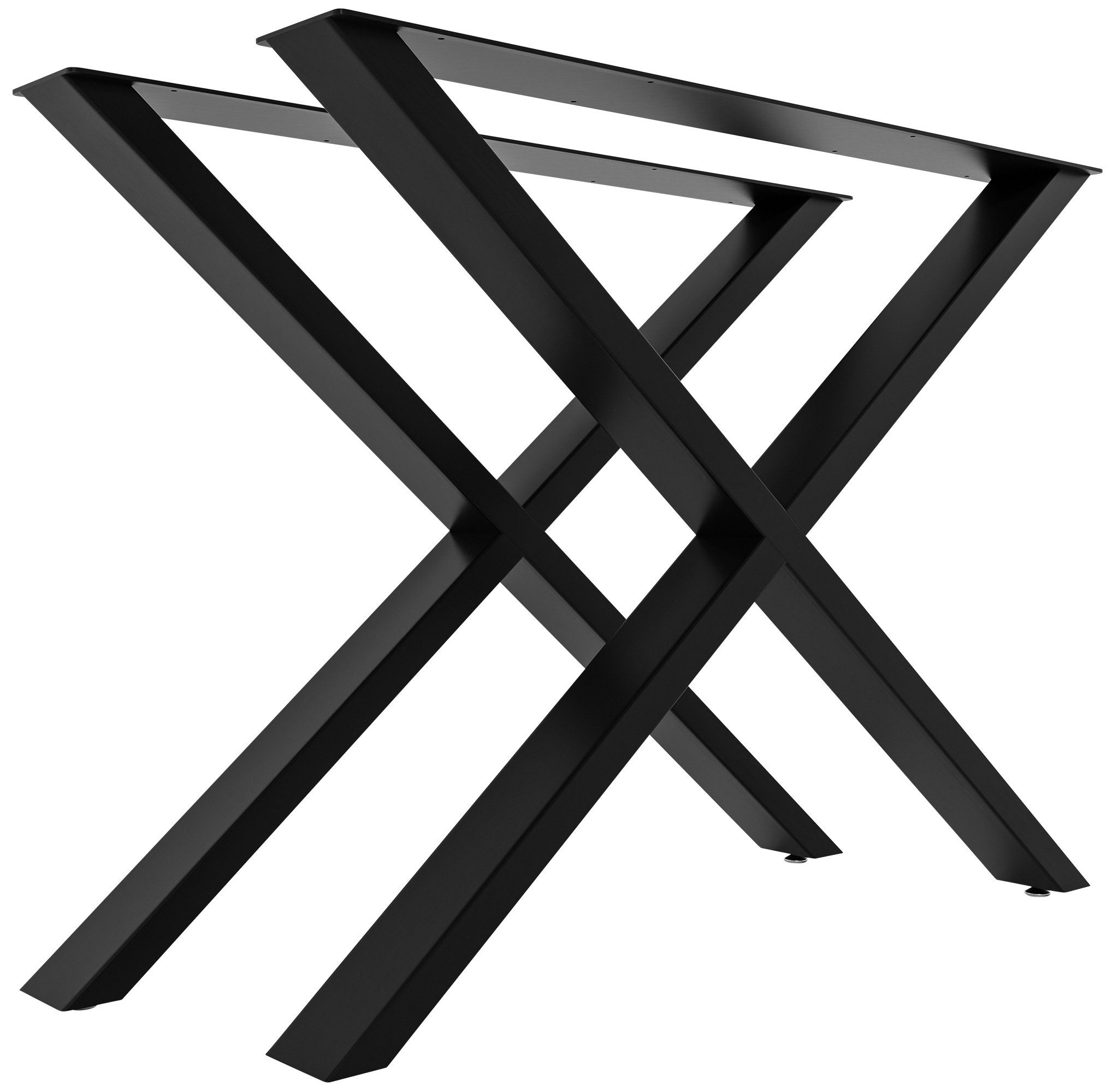 CLP Schreibtisch Tischbeine Swift, Vierkantprofil, Metall, günstig online kaufen