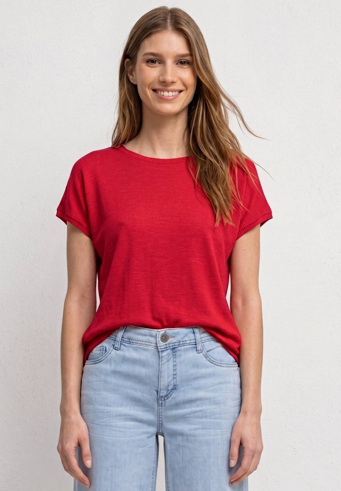 STREET ONE T-Shirt in Unifarbe