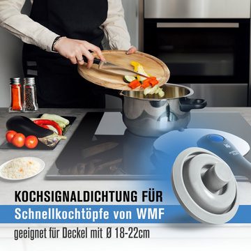 Piebert Schnellkochtopf-Dichtungsring 3x Kochsignaldichtung 39155 für WMF Perfect & Perfect Plus Schnellkoch