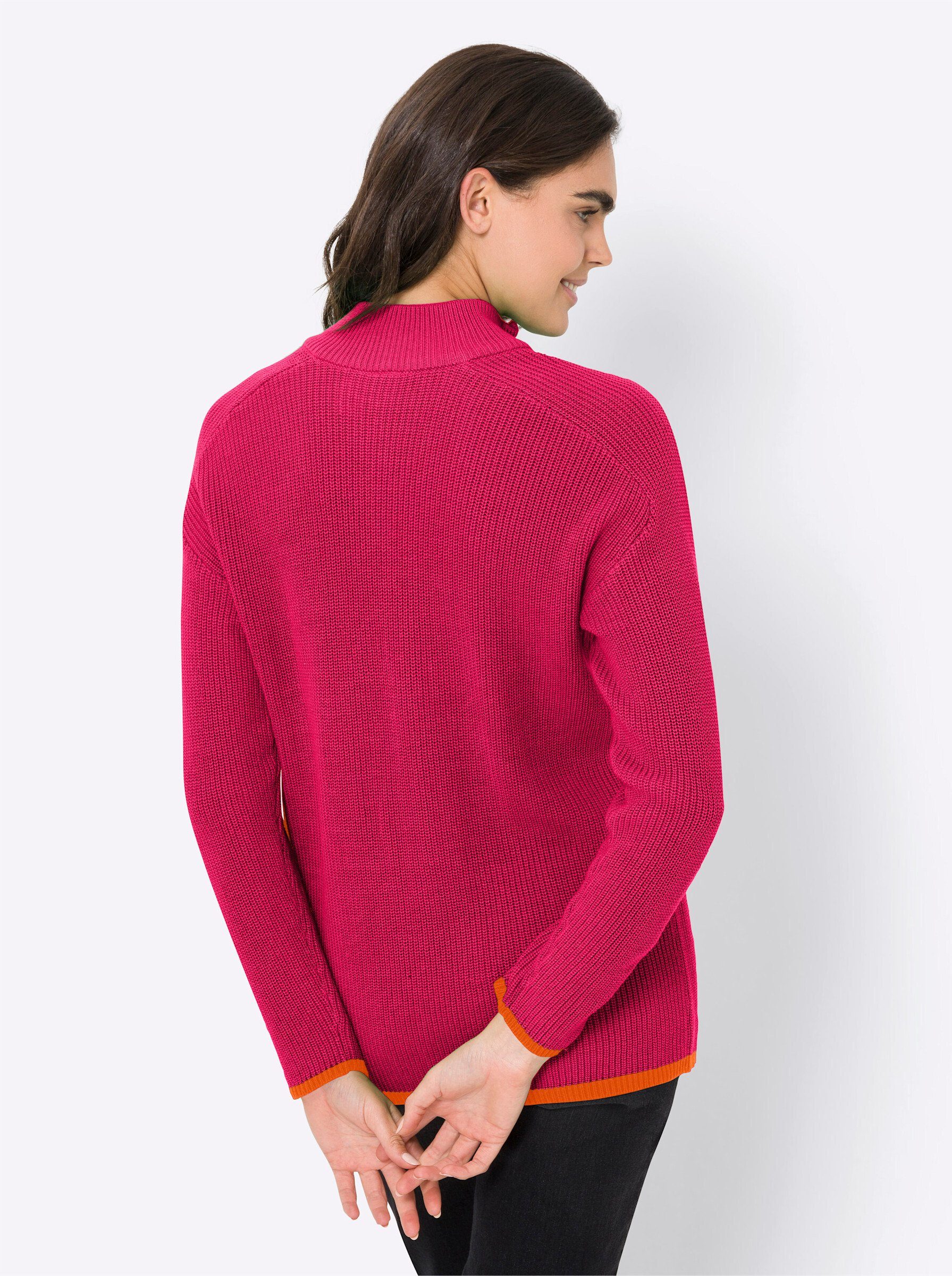 heine Strickpullover Pullover Langarm Perlfang günstig online kaufen