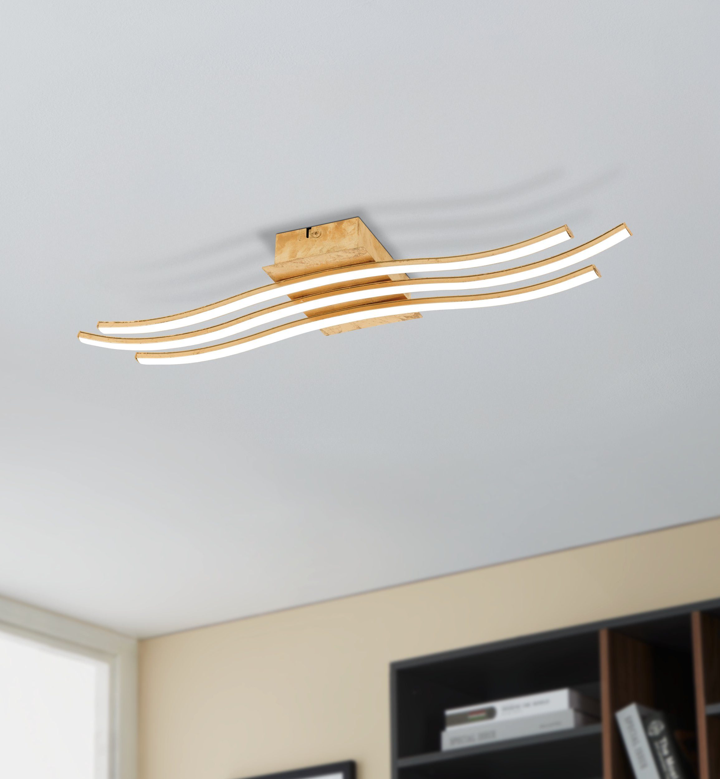 EGLO LED Deckenleuchte Miraflores, Leuchtmittel inklusive, günstig online kaufen