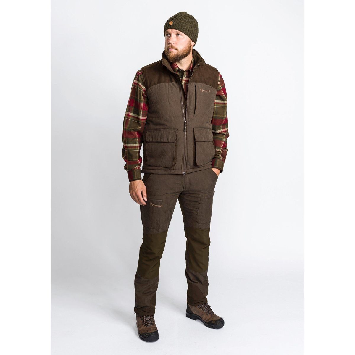 Pinewood Outdoorhose Furudal Caribou Hunt Trouser Vielseitige und funktionale Jagdhose mit umweltfreundlicher
