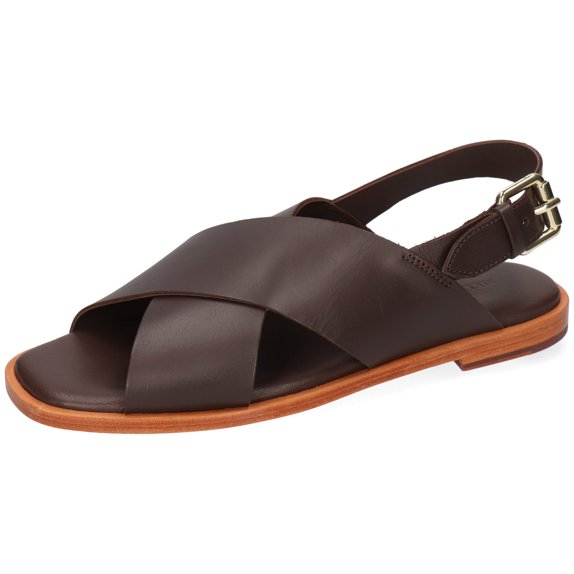 Melvin & Hamilton Elodie 81 Leder-Sandalen für Damen Sandale Flache Absätze, Echtes Leder