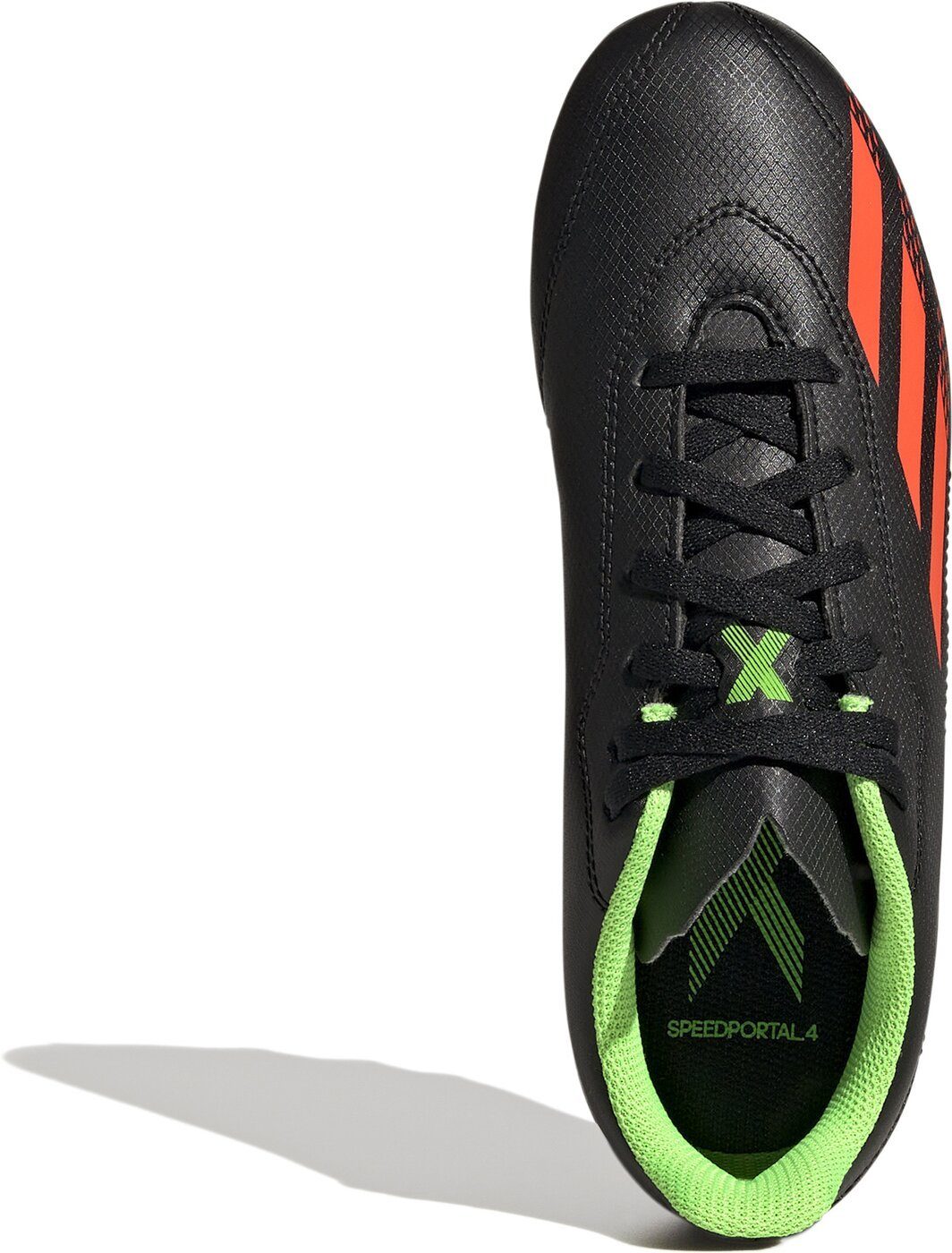 FxG J Sportswear adidas CBLACK/SOLRED/SGREEN X SPEEDPORTAL.4 Fußballschuh