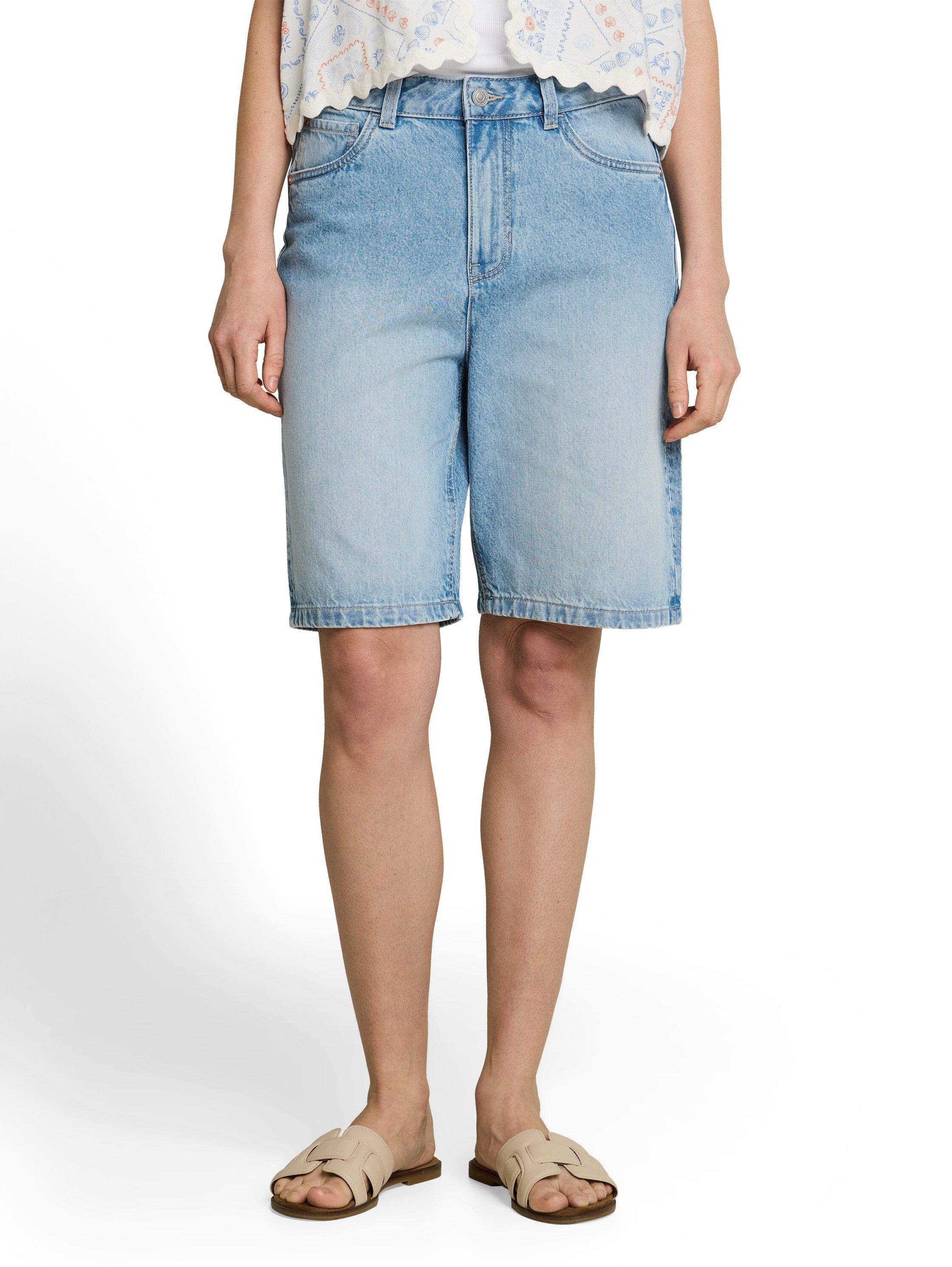 TOM TAILOR Denim Jeansshorts im Five-Pocket Style