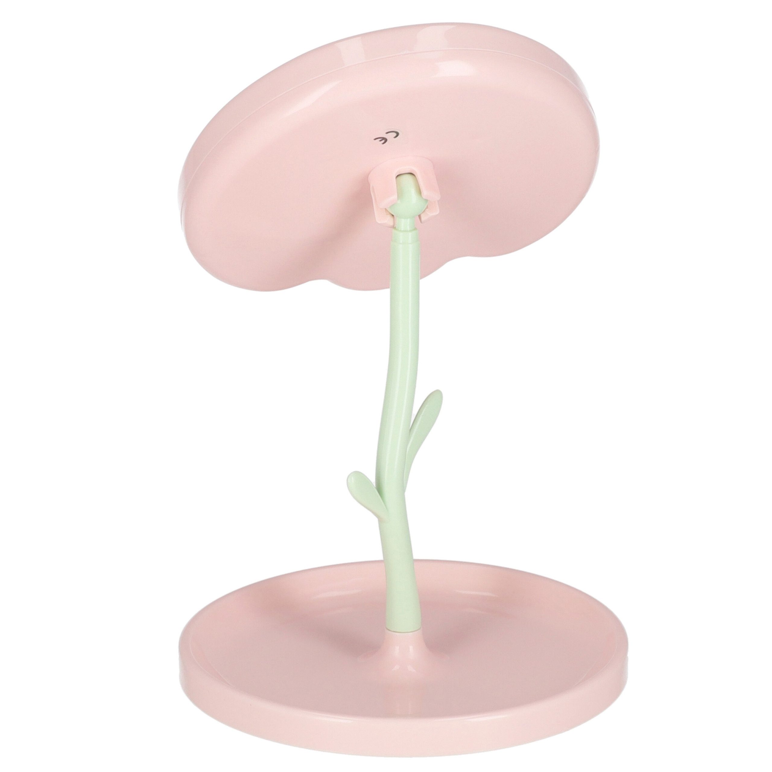 Sarcia.eu Standspiegel Standspiegel für den Schminktisch, Spiegel in Blumenform für Mädchen
