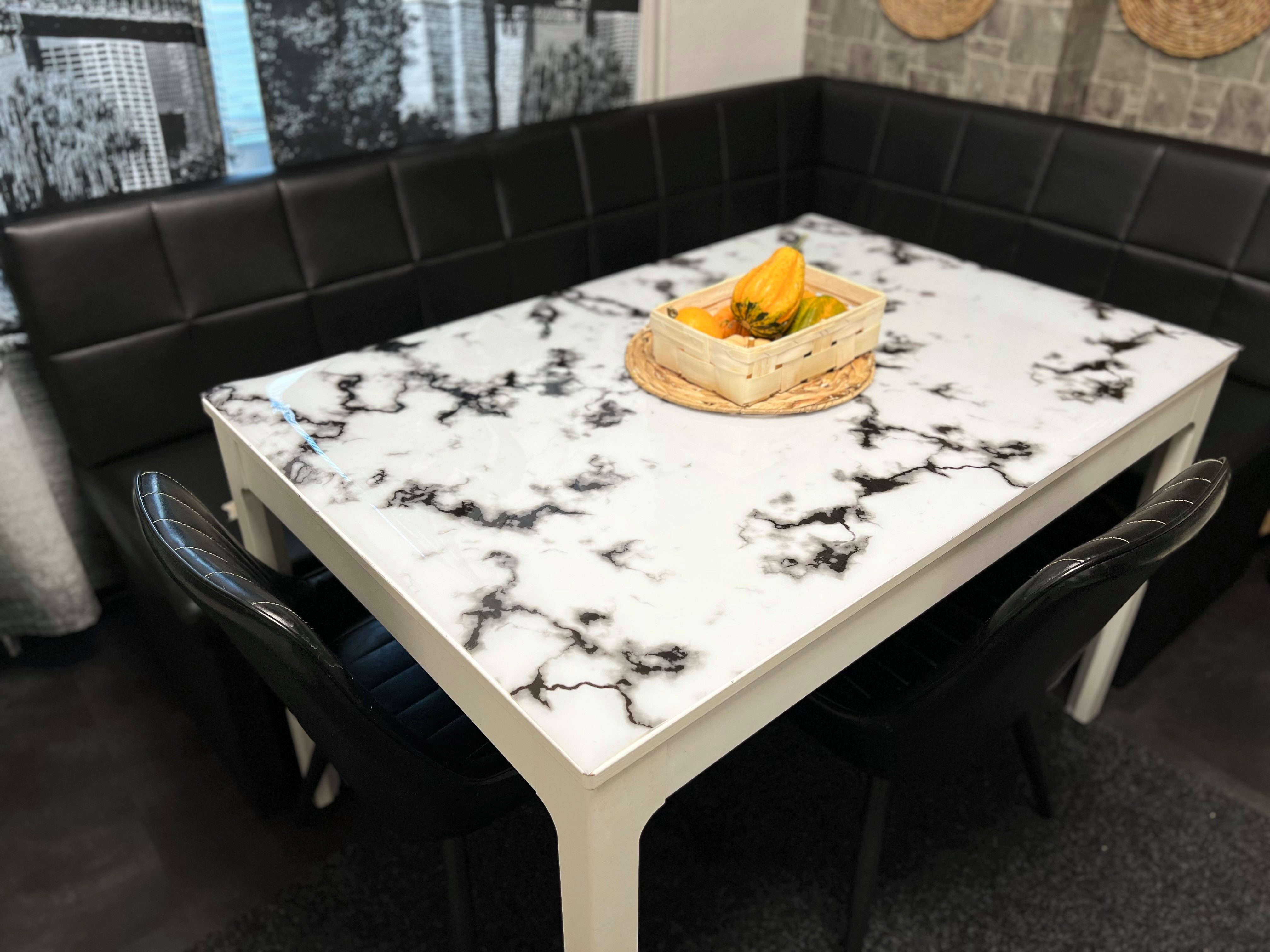 Schatzkiste1 Tischdecke Tischdecke Tischfolie Schutzfolie mit Muster Marmor günstig online kaufen