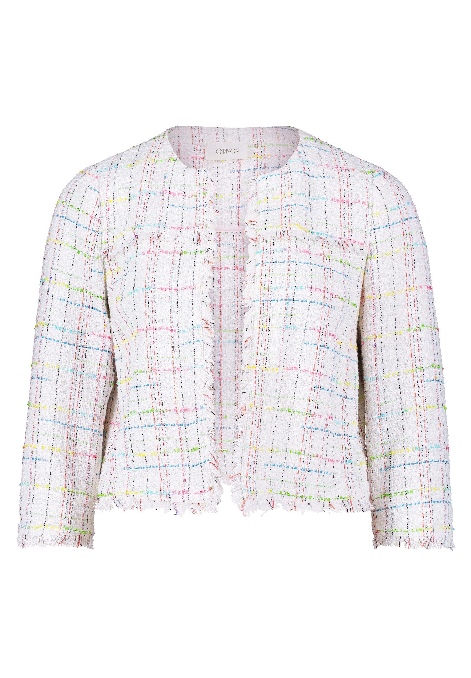 Cartoon Jackenblazer Damen mit Fransen Fransen