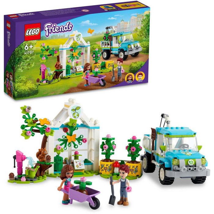 LEGO® Konstruktionsspielsteine Baumpflanzungsfahrzeug (41707) LEGO® Friends (336 St)