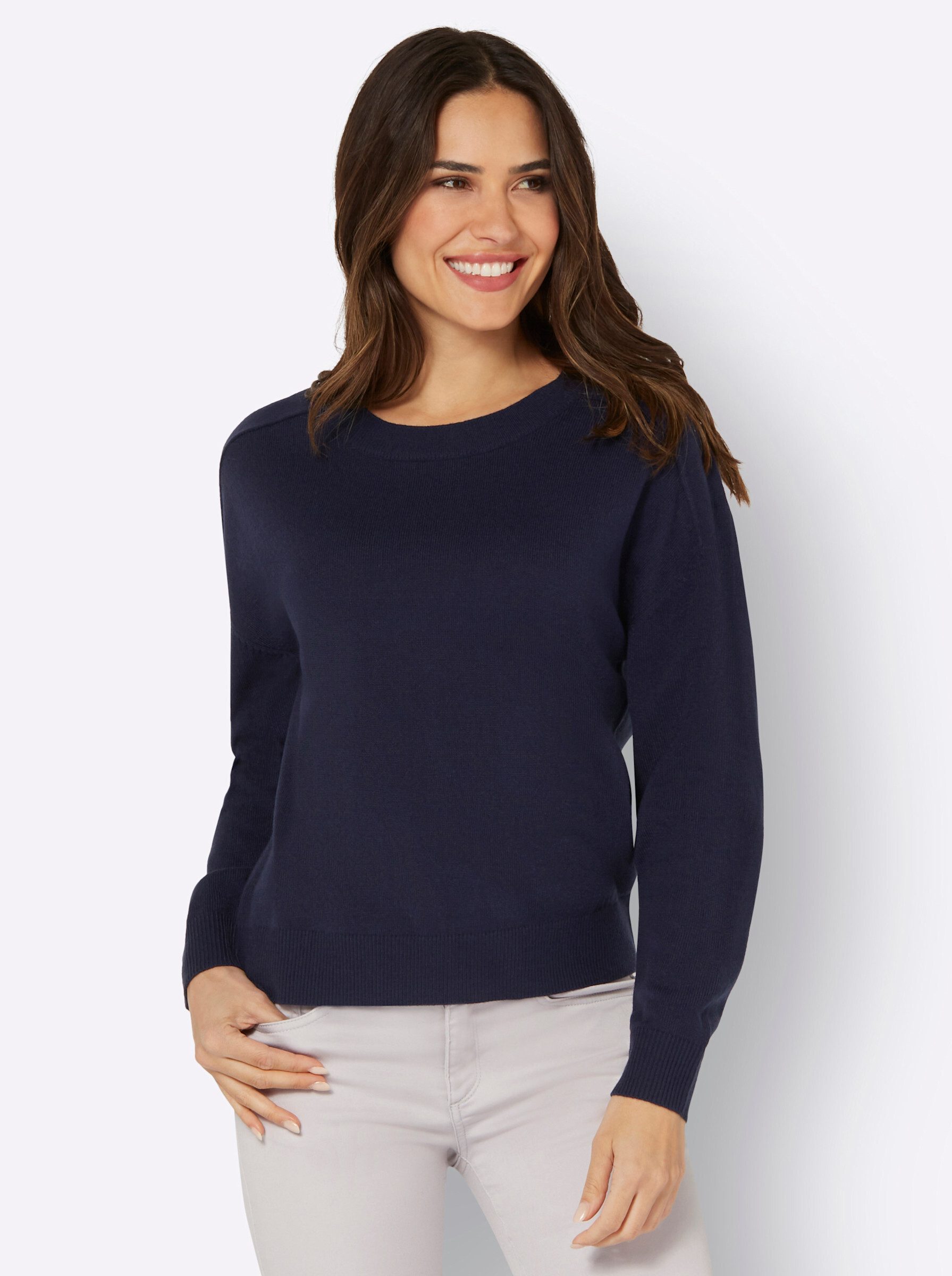 Strickpullover Langarm-Pullover