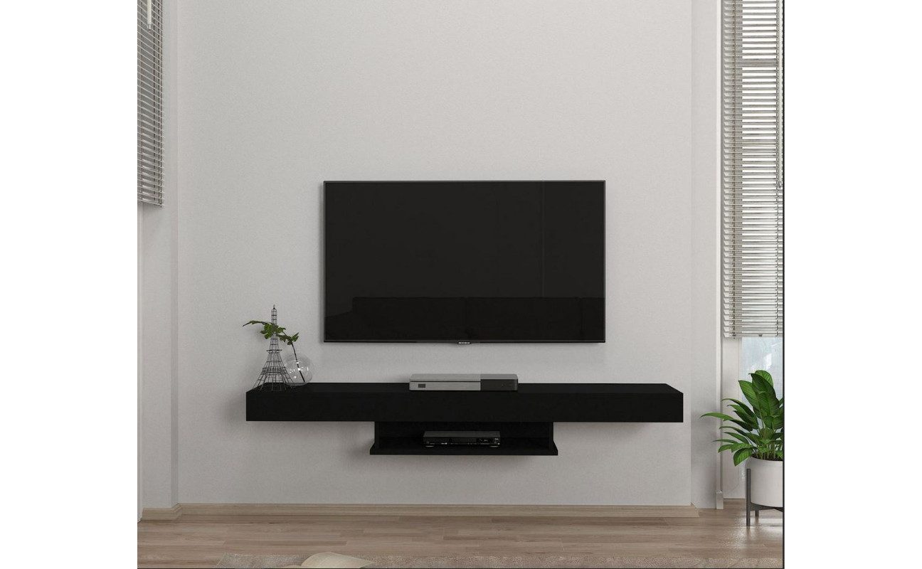 ibonto TV-Schrank TV Lowboard Fernsehschrank Modern, stabil & mit praktischem Stauraum