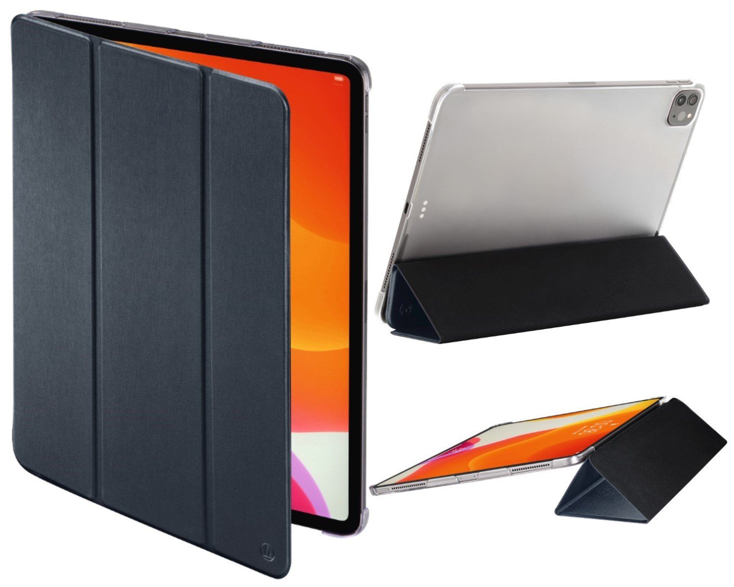 Hama Tablet-Hülle Smart Case Fold Clear Tasche Cover Hülle, für Apple iPad  Pro 12,9" 2020 4. Generation 2021 5. Gen. 2022 6. Gen.