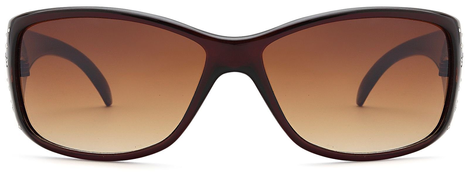 styleBREAKER Sonnenbrille Sonnenbrille Schmetterlingsform mit Strass günstig online kaufen