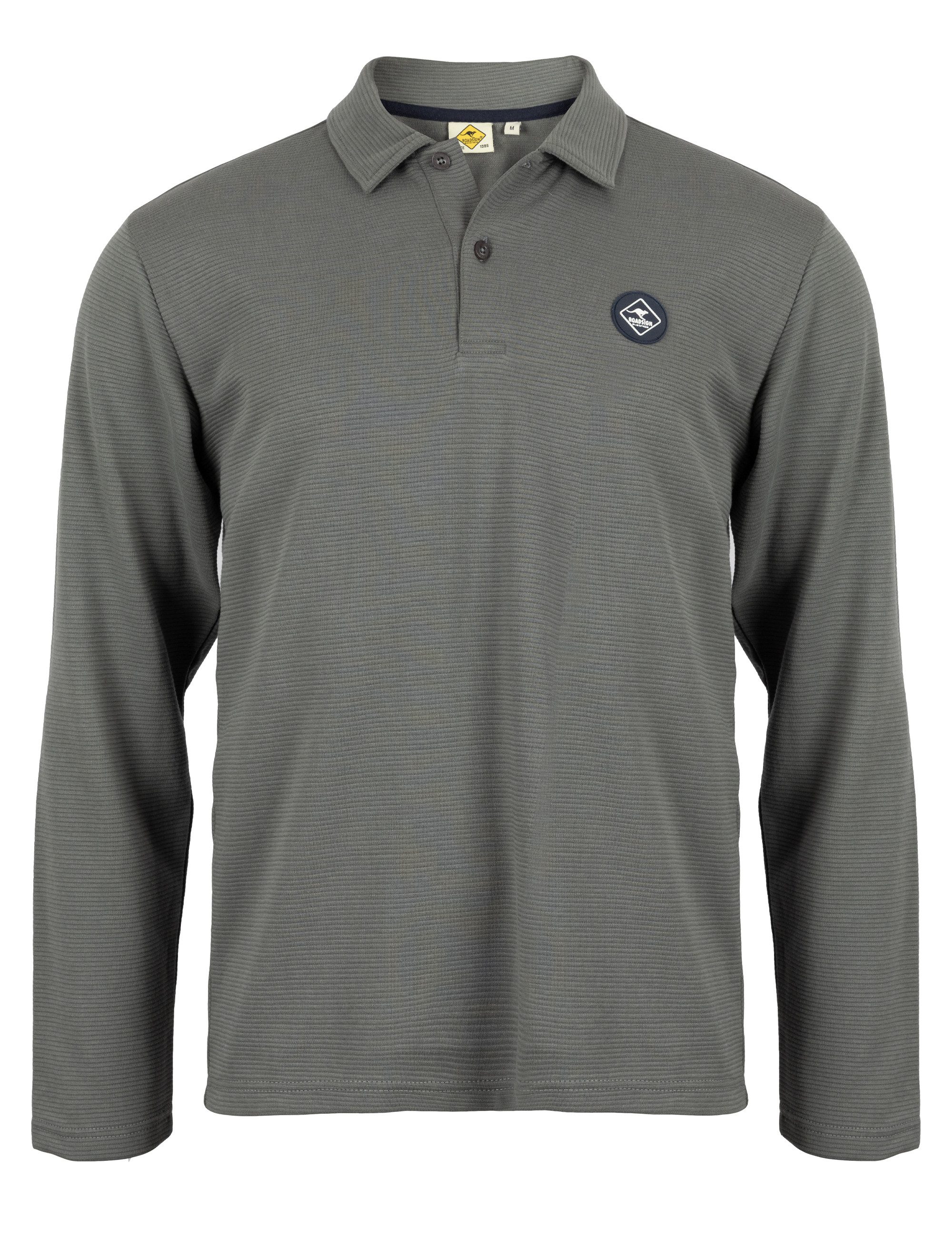 ROADSIGN australia Poloshirt Contour (1, 1-tlg., 1) langärmliges Polo-Shirt für Casual-Outfits in kühlerer Jahreszeit